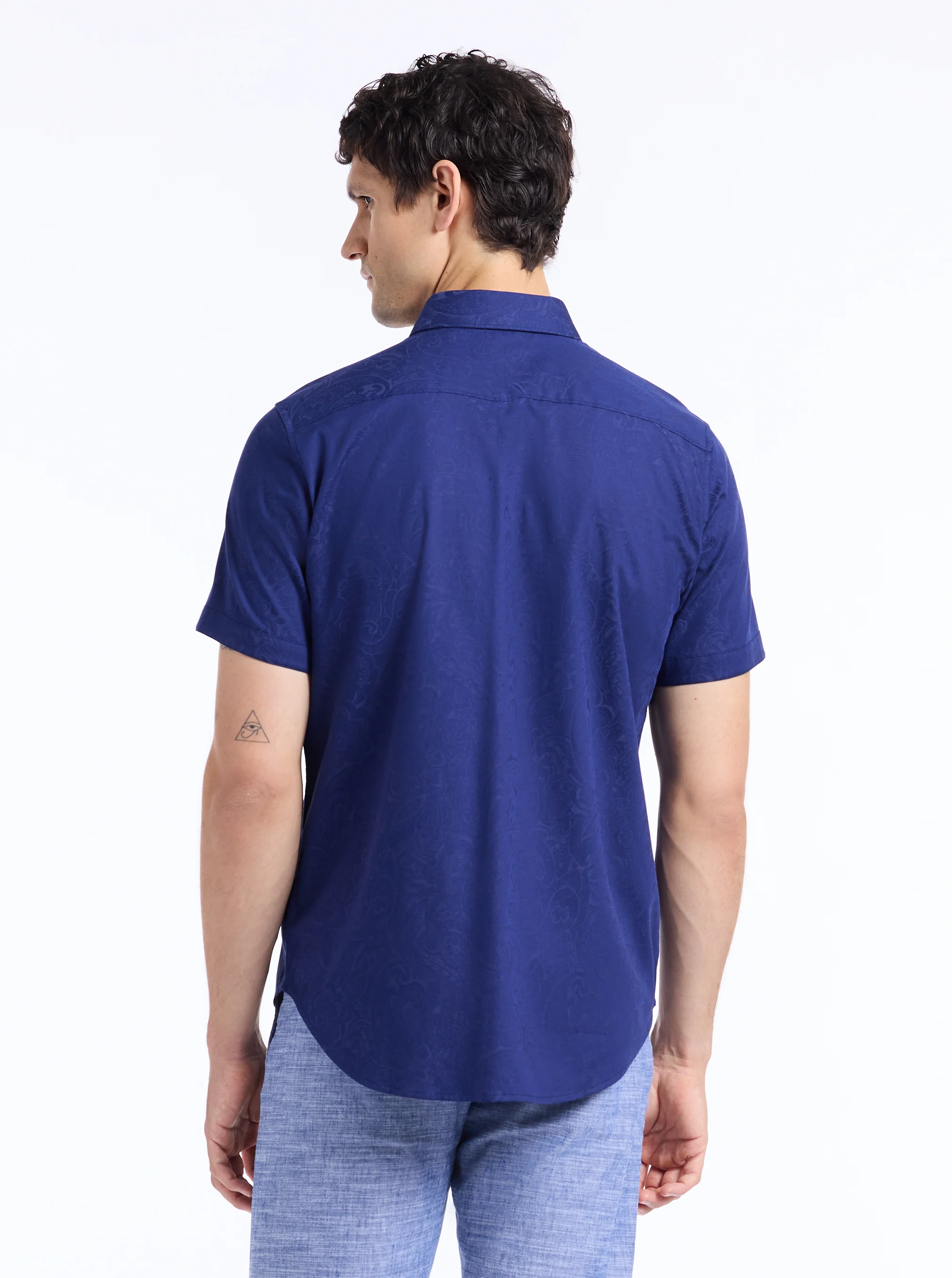 HUDSON SHORT SLEEVE BUTTON DOWN SHIRT - Image 5