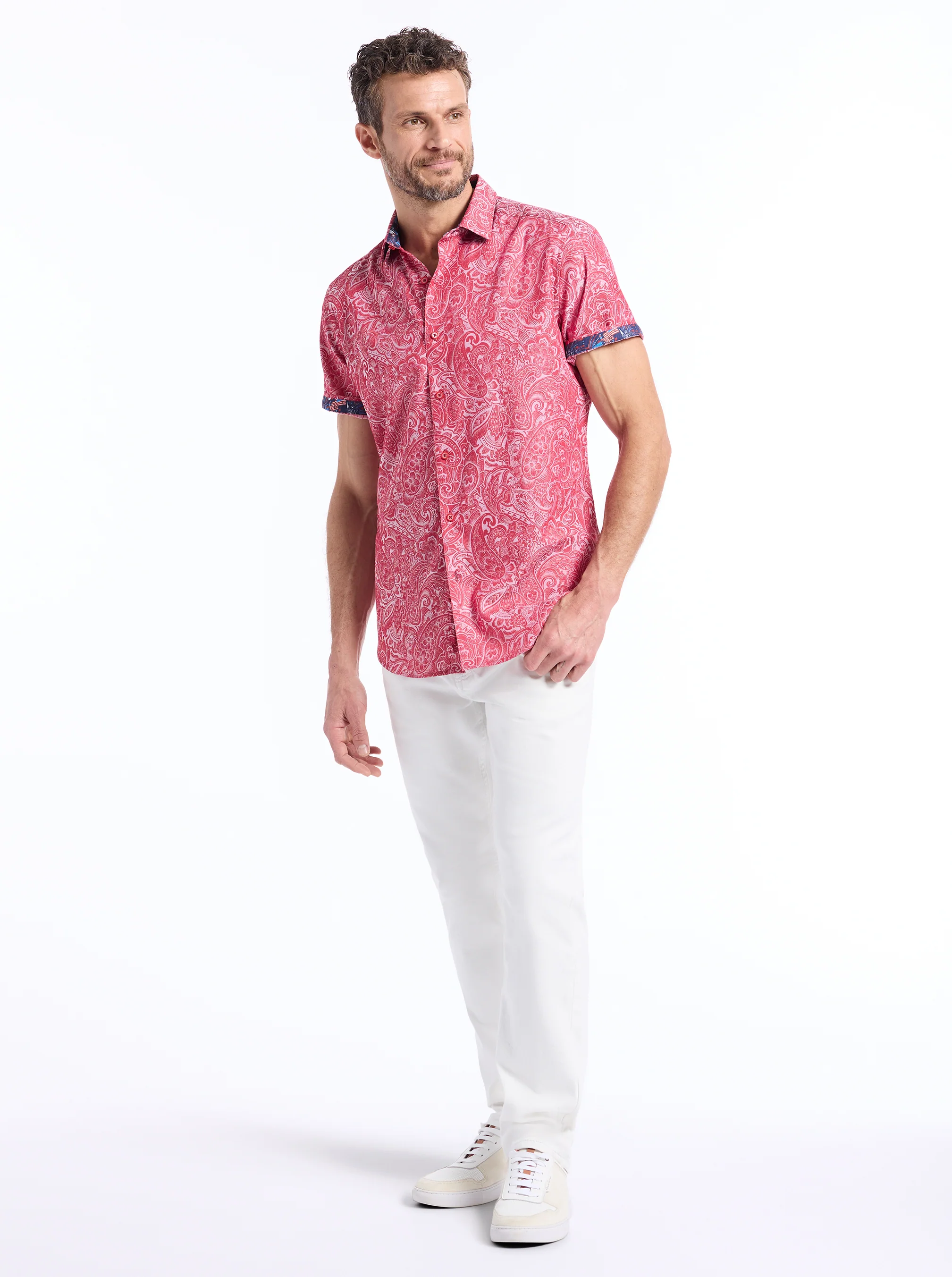 HUDSON SHORT SLEEVE BUTTON DOWN SHIRT - Image 9