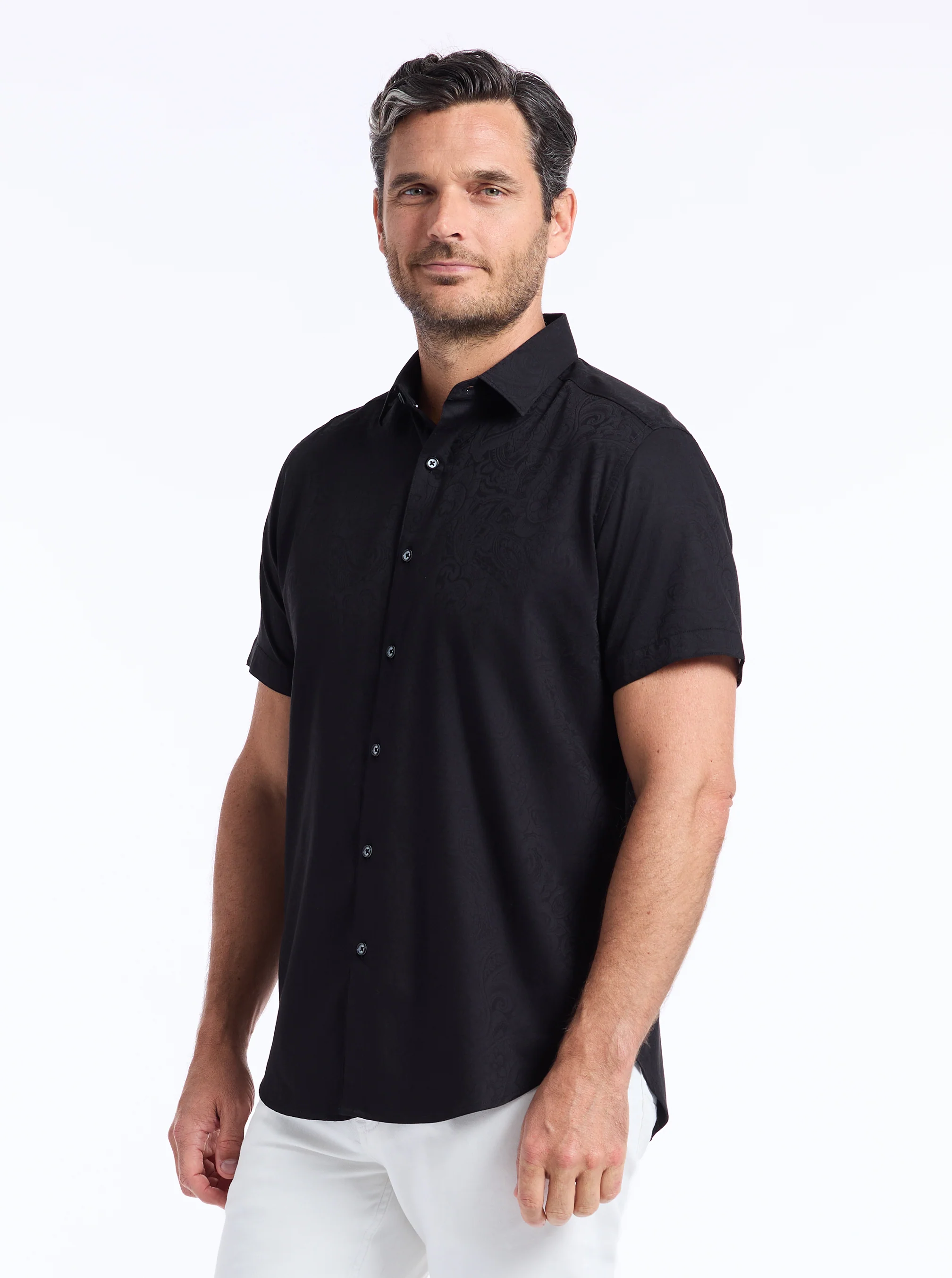 HUDSON SHORT SLEEVE BUTTON DOWN SHIRT - Image 6