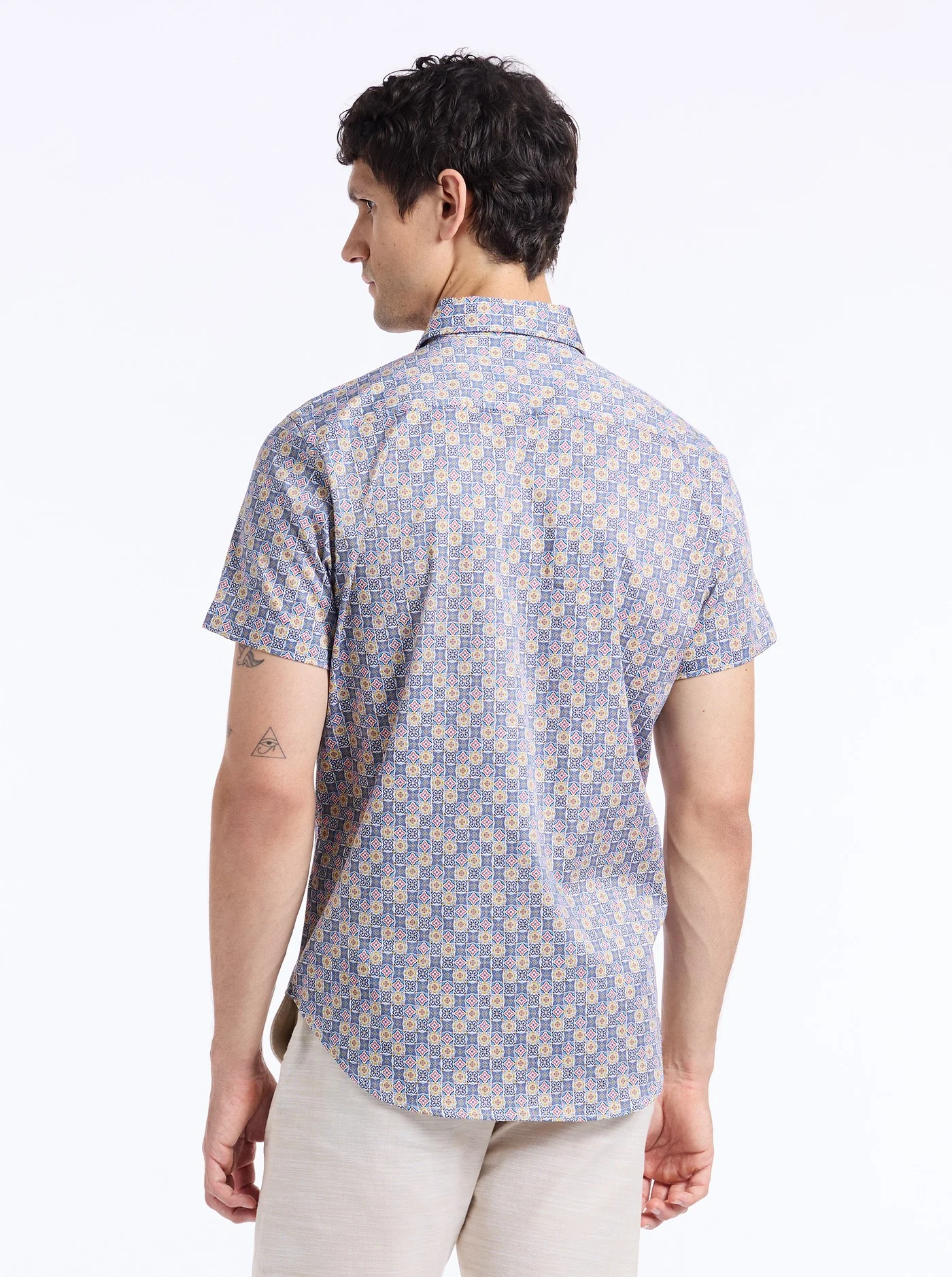 KINLOCH SHORT SLEEVE BUTTON DOWN SHIRT - Image 5