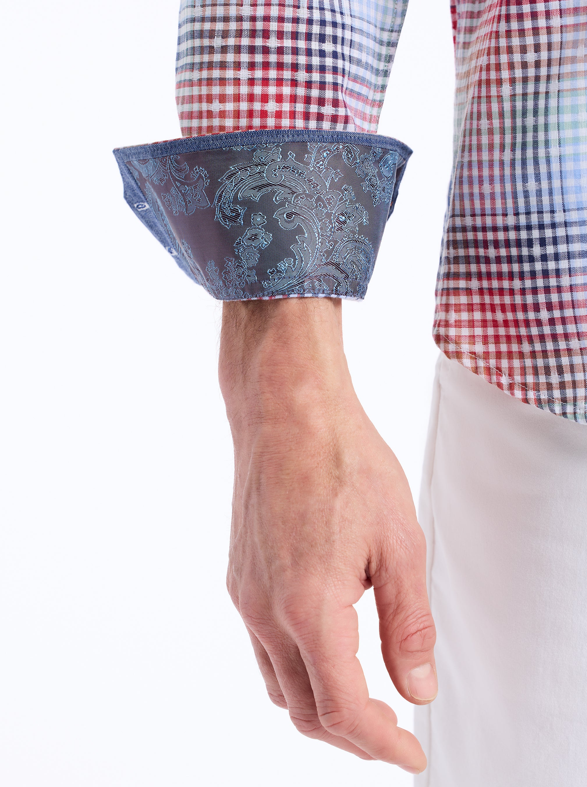 LIGETT LONG SLEEVE BUTTON DOWN SHIRT - Image 4