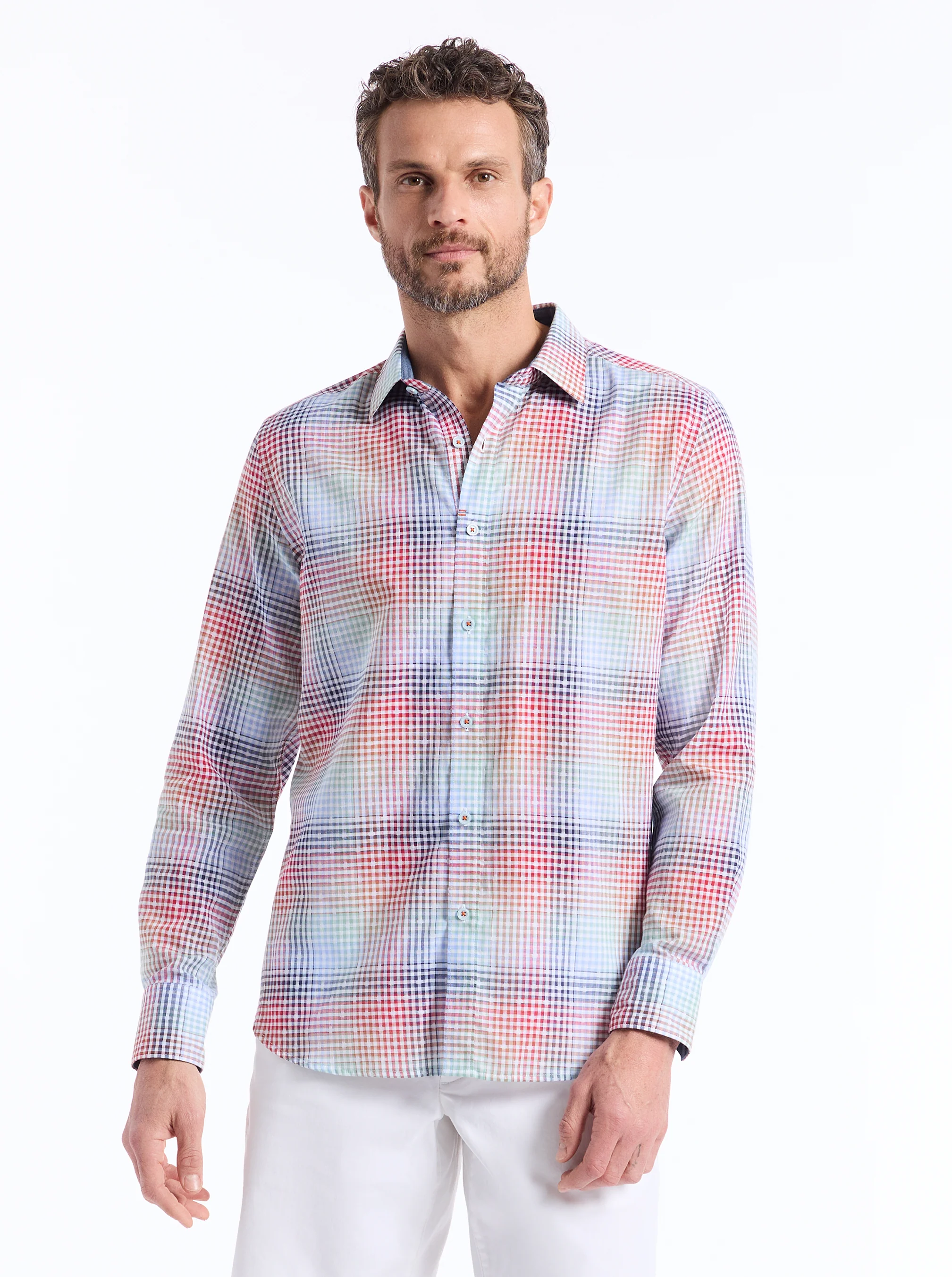 LIGETT LONG SLEEVE BUTTON DOWN SHIRT - Image 6