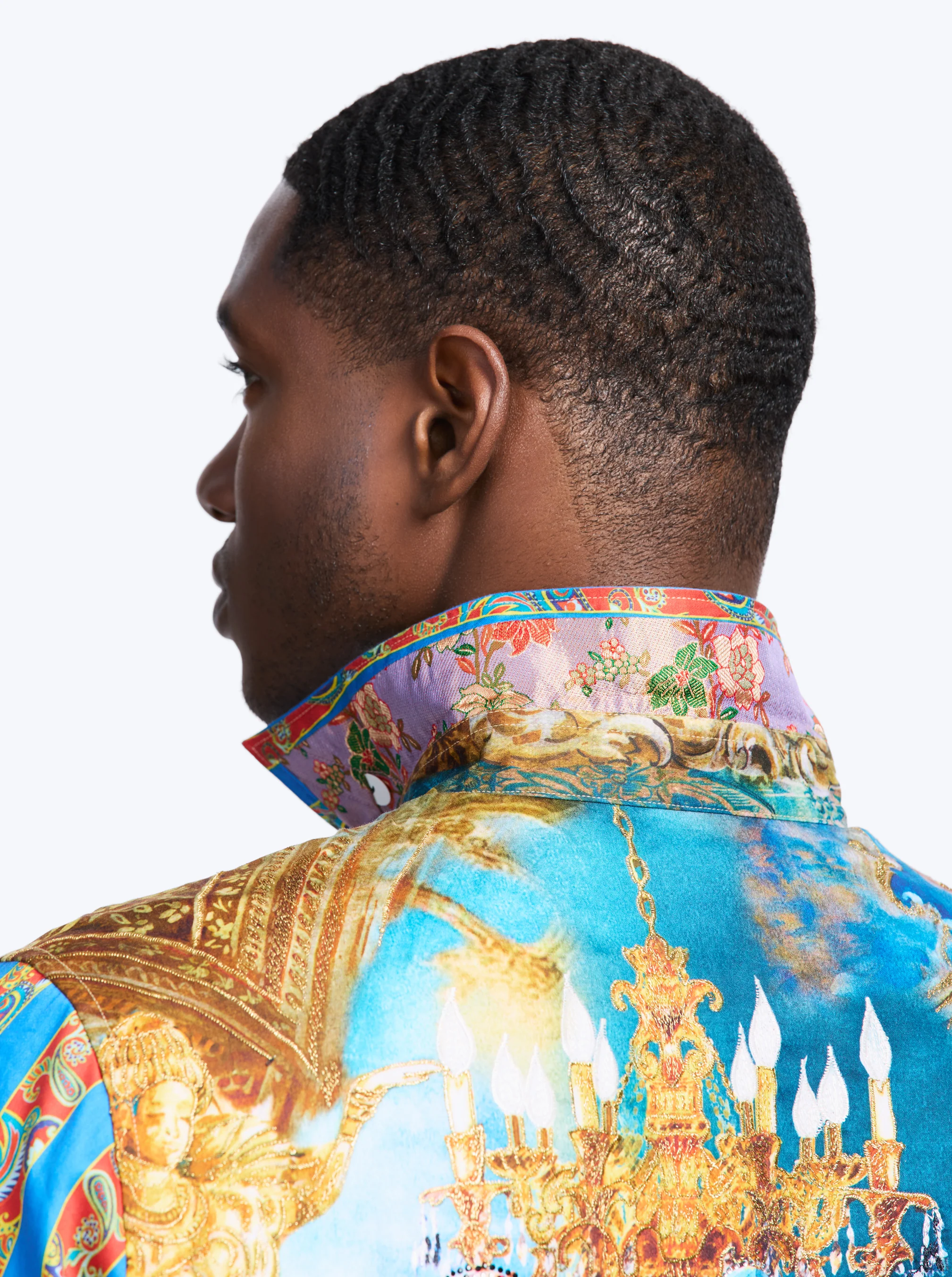 LIMITED EDITION COURTS OF KINGS LONG SLEEVE BUTTON DOWN SHIRT - Image 5