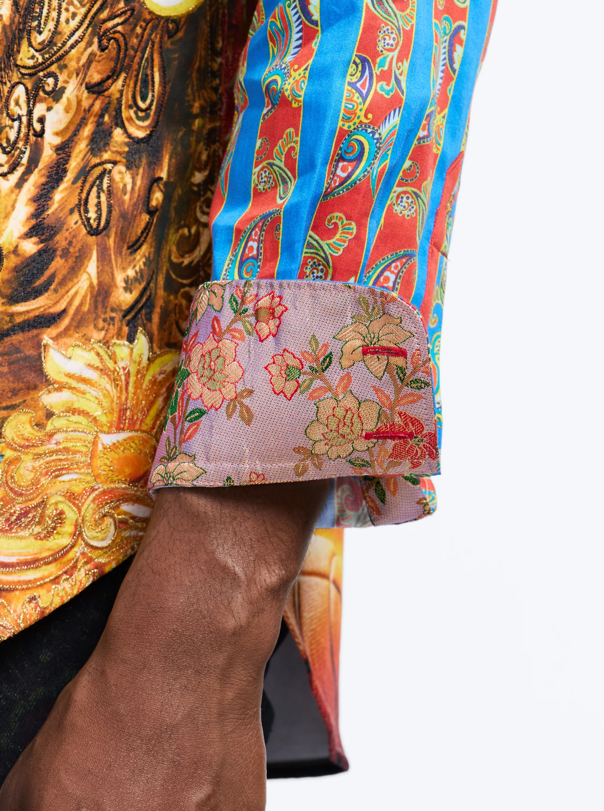LIMITED EDITION COURTS OF KINGS LONG SLEEVE BUTTON DOWN SHIRT - Image 6