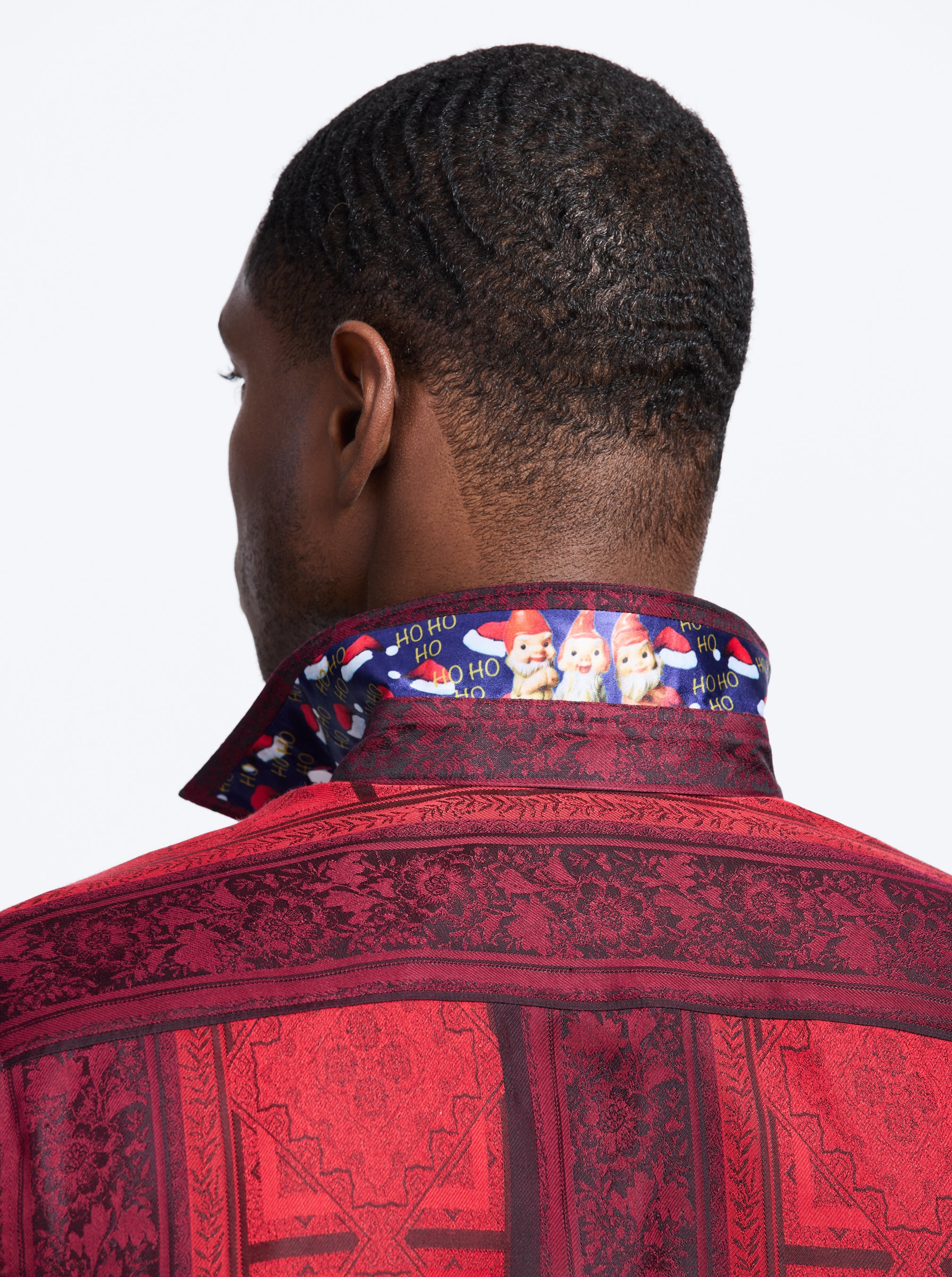 LIMITED EDITION CRIMSON CHEER LONG SLEEVE BUTTON DOWN SHIRT - Image 3