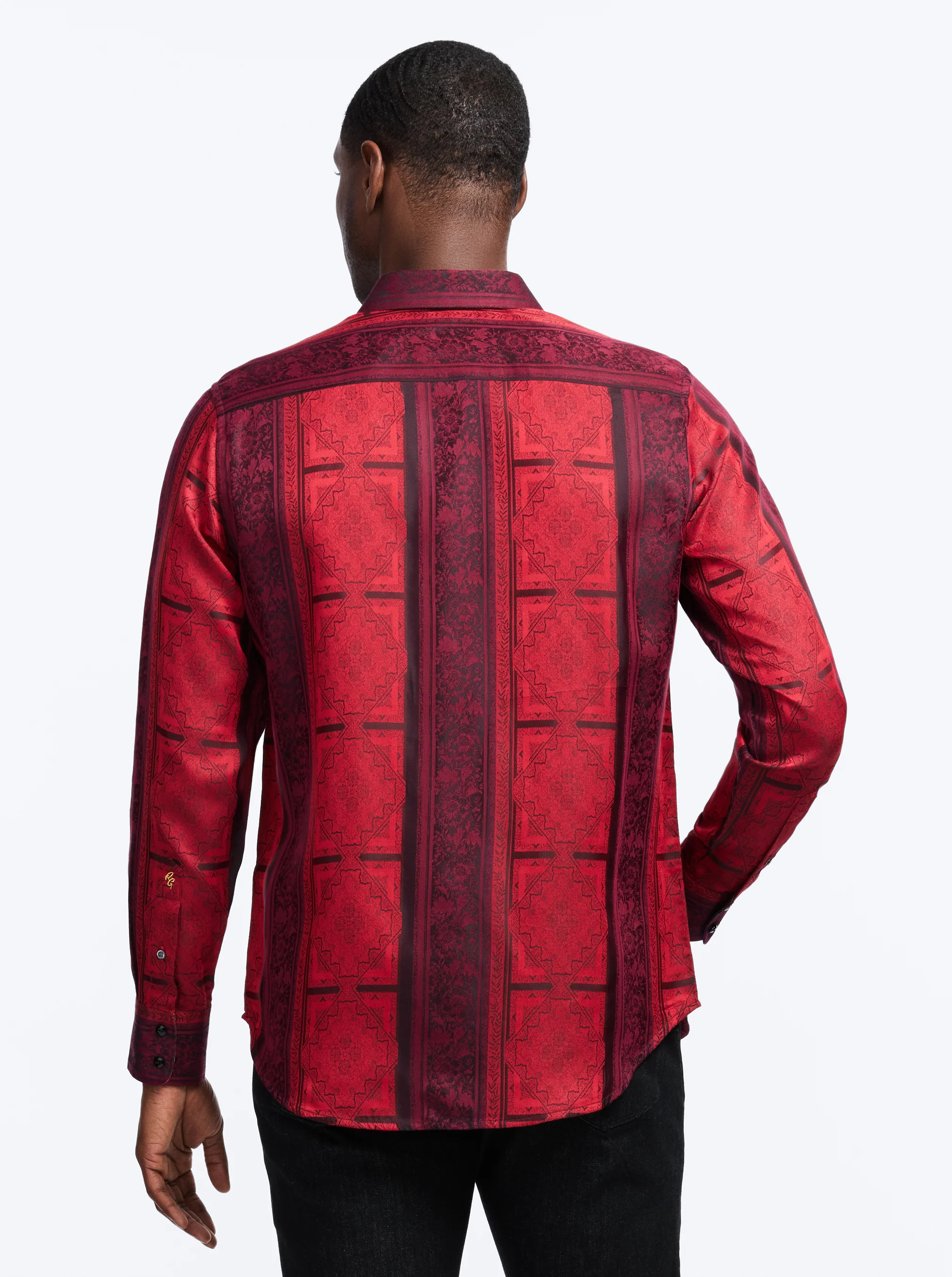 LIMITED EDITION CRIMSON CHEER LONG SLEEVE BUTTON DOWN SHIRT - Image 5