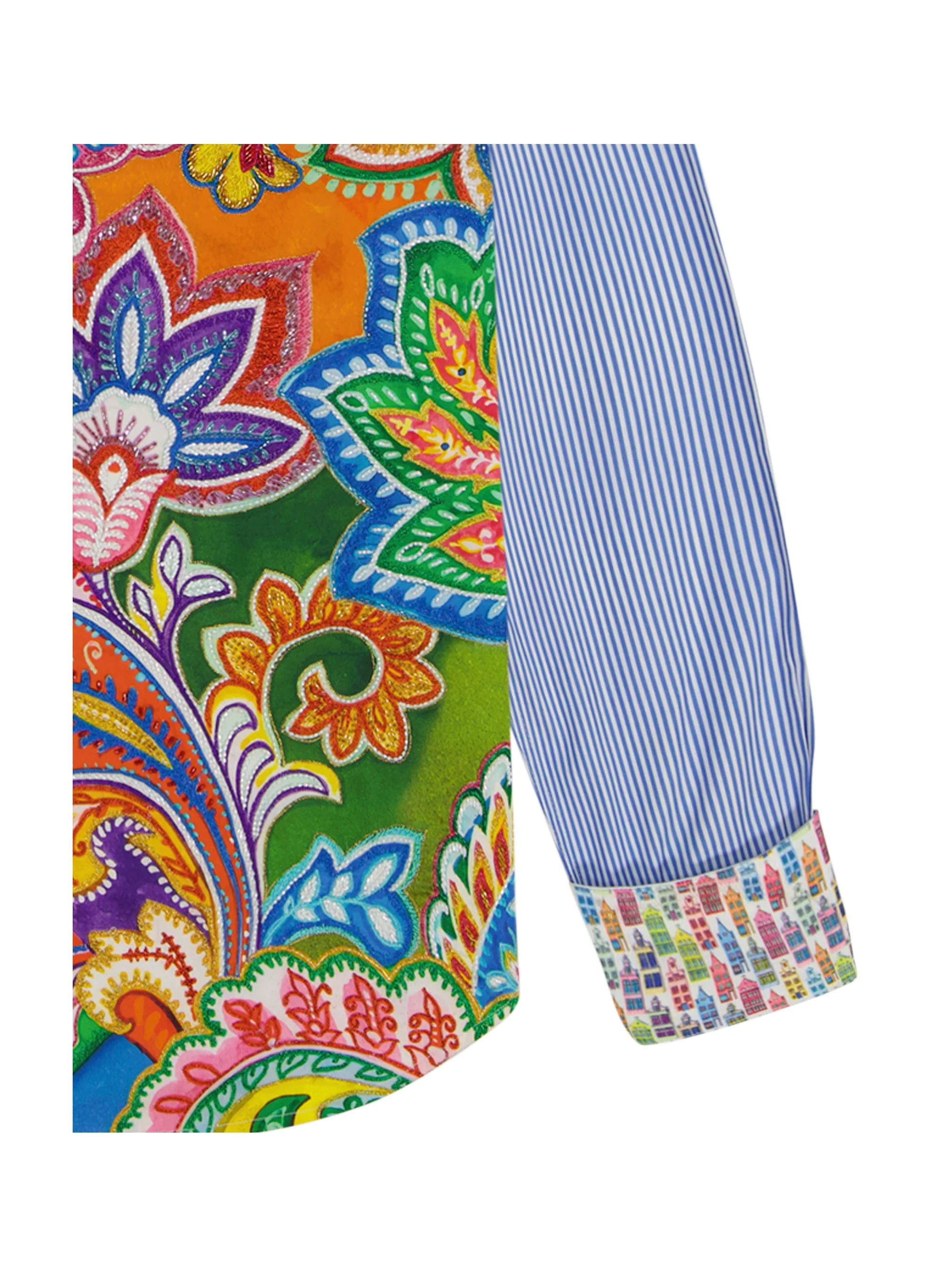 LIMITED EDITION KALEIDESCOPE LONG SLEEVE BUTTON DOWN - Image 4
