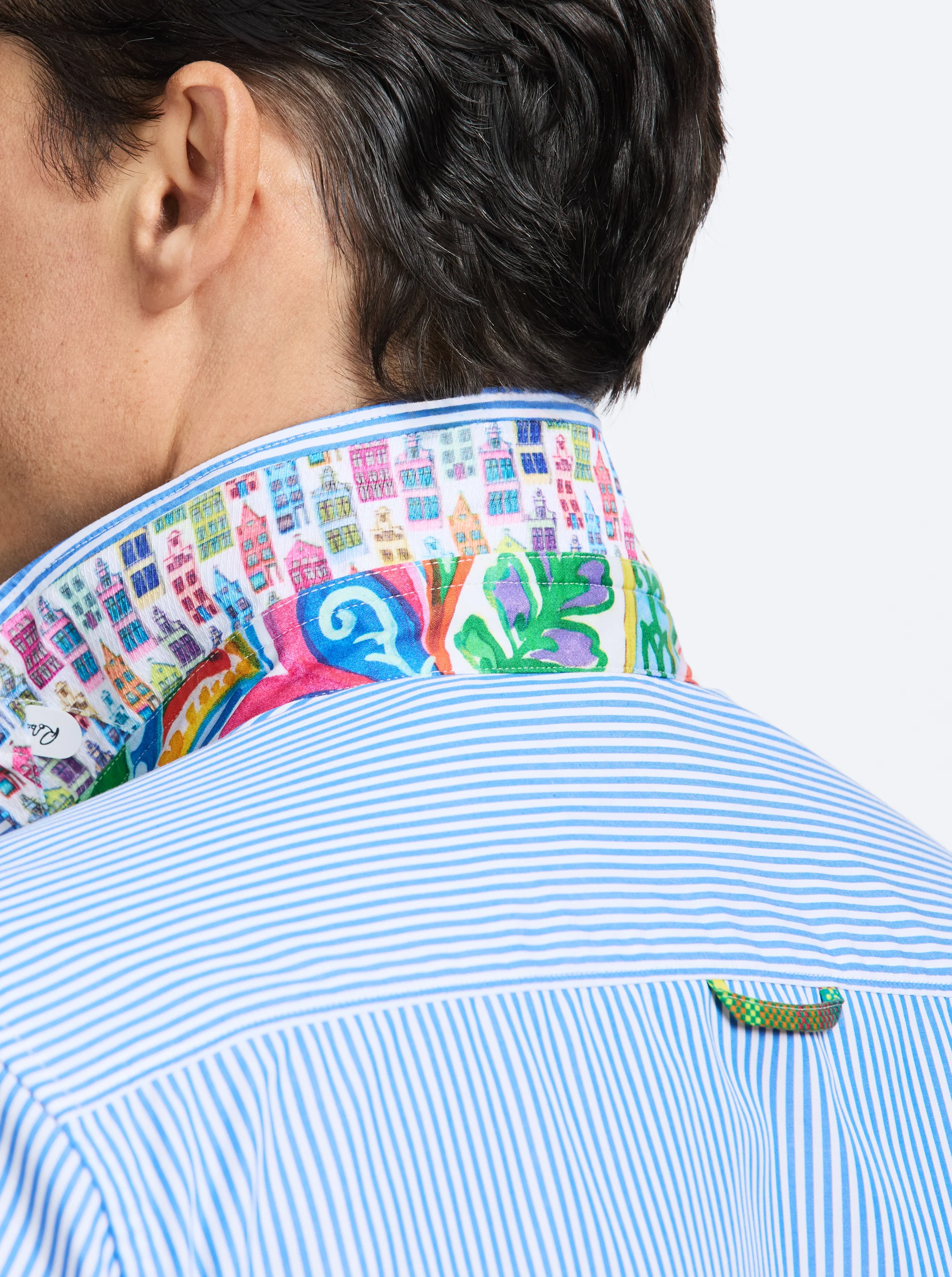 LIMITED EDITION KALEIDESCOPE LONG SLEEVE BUTTON DOWN - Image 5