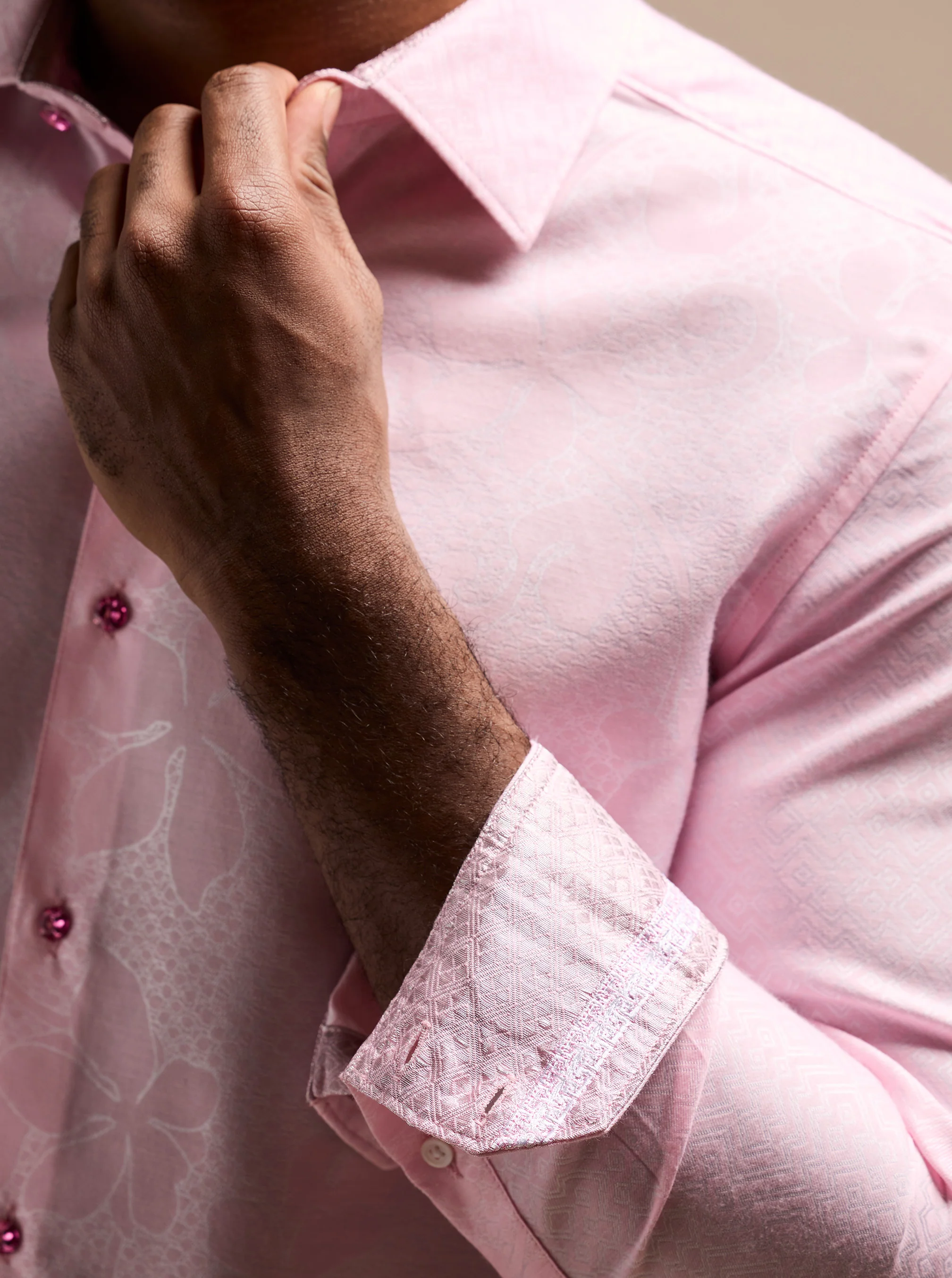 LIMITED EDITION THE ROSANTHE LONG SLEEVE BUTTON DOWN SHIRT - Image 3