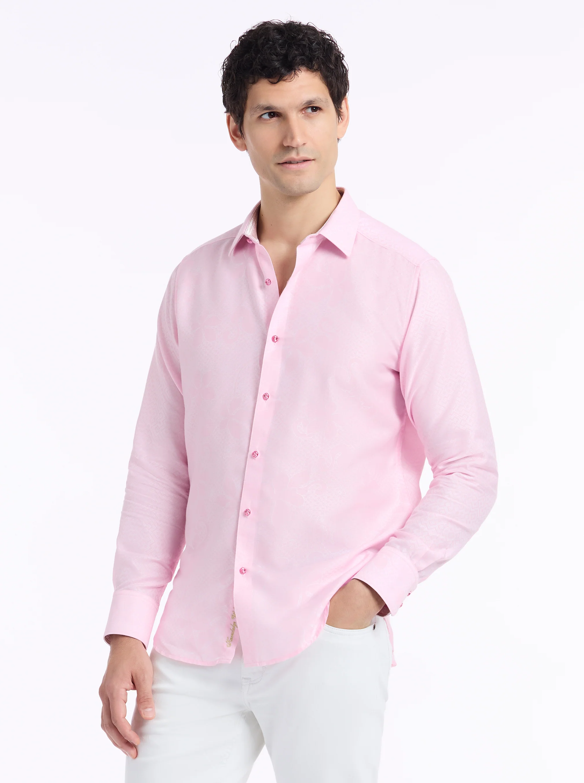 LIMITED EDITION THE ROSANTHE LONG SLEEVE BUTTON DOWN SHIRT - Image 8