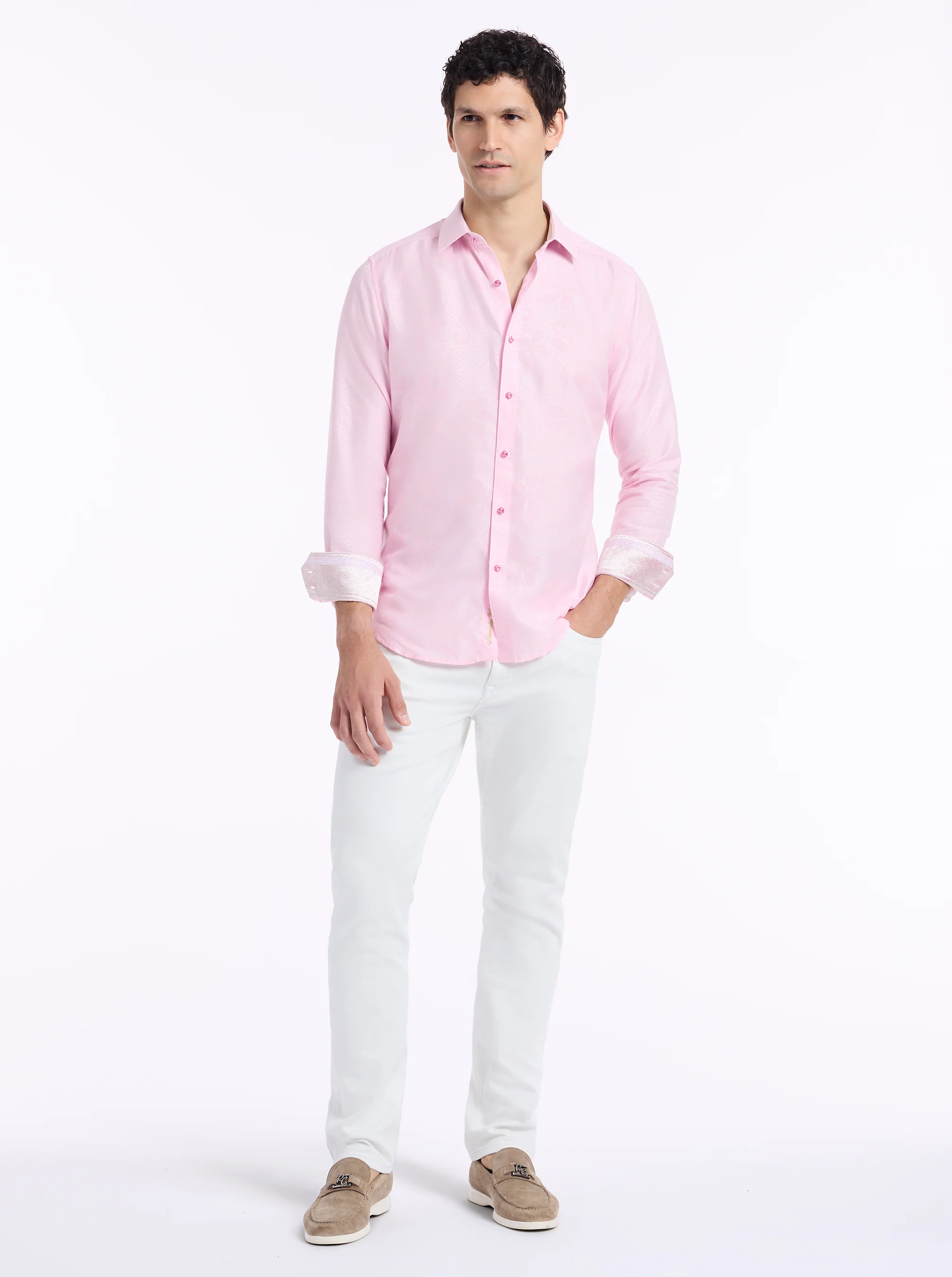 LIMITED EDITION THE ROSANTHE LONG SLEEVE BUTTON DOWN SHIRT - Image 9
