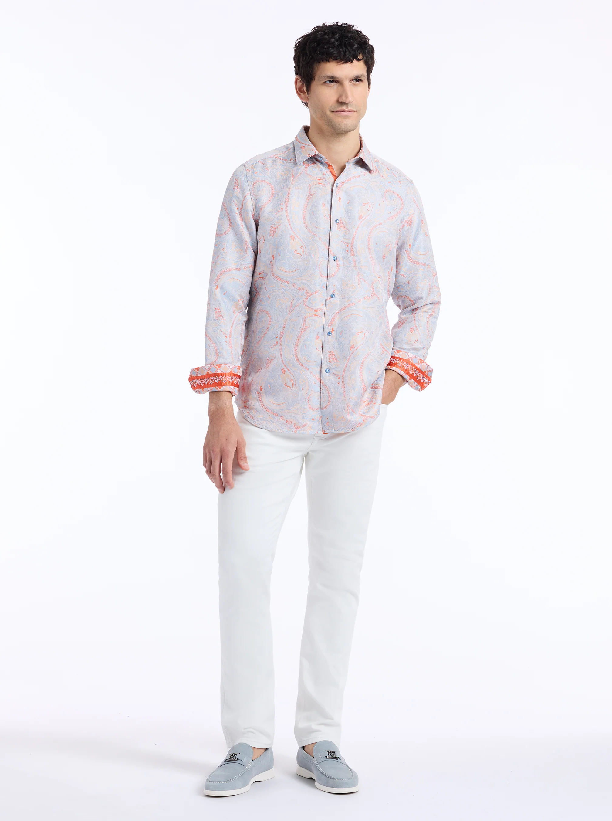 LIMITED EDITION THE VISCOUNT LONG SLEEVE BUTTON DOWN SHIRT - Image 9