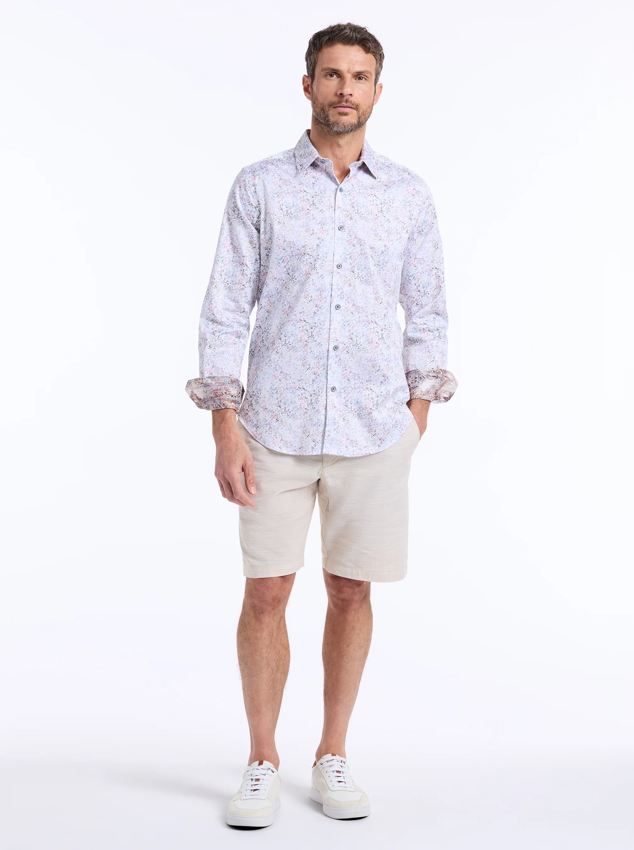 LIVERPOOL LONG SLEEVE BUTTON DOWN SHIRT - Image 7