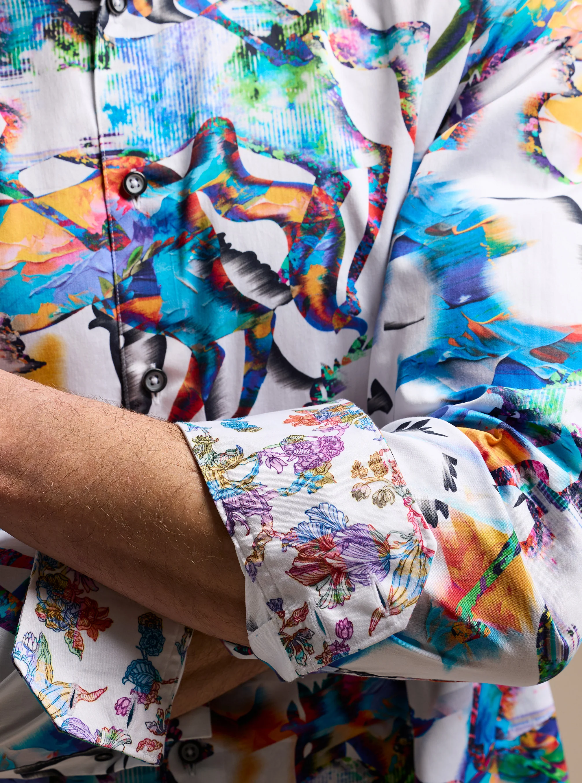 MANE EVENT LONG SLEEVE BUTTON DOWN SHIRT - Image 4