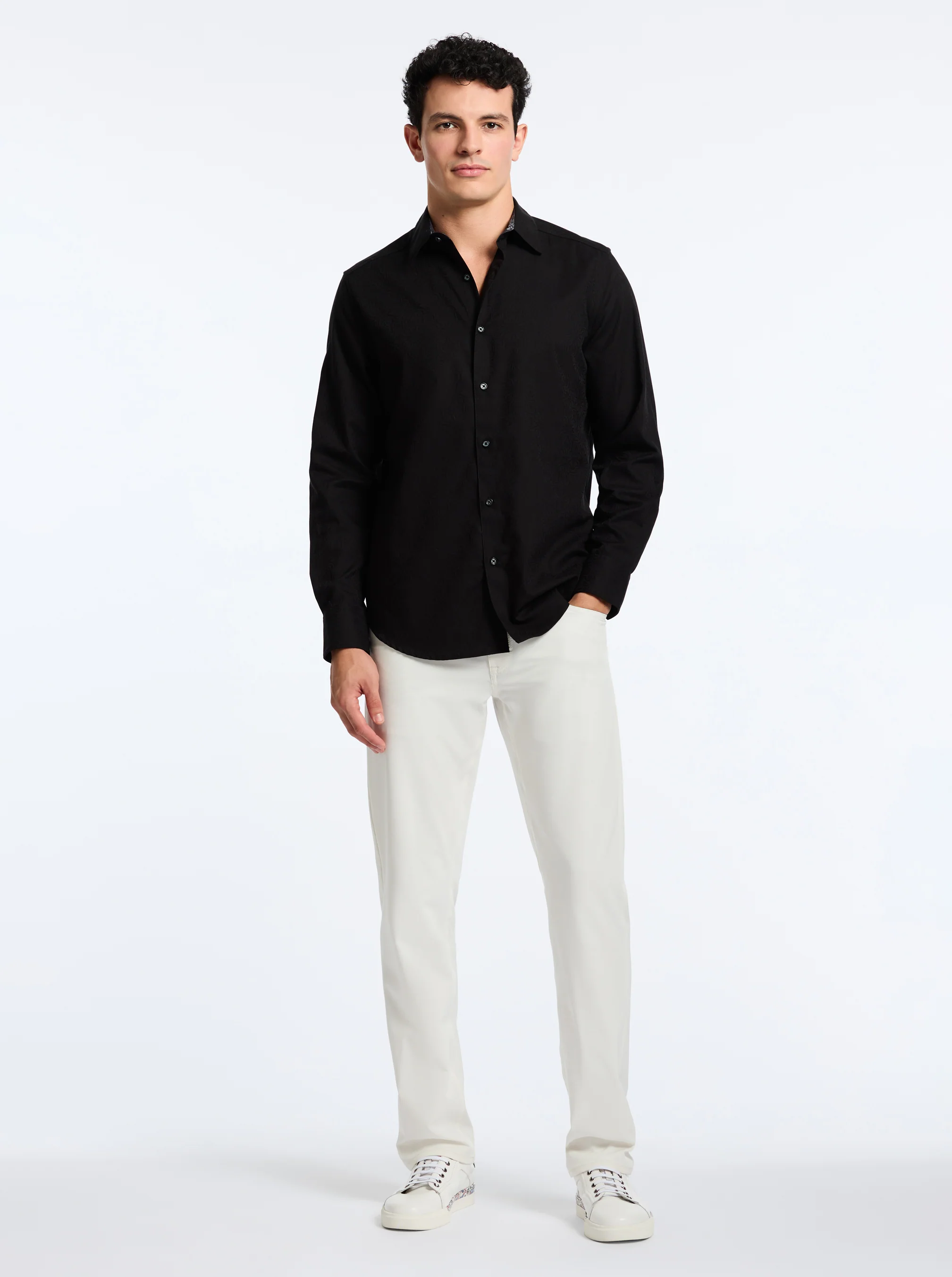 ODYSSEY LONG SLEEVE BUTTON DOWN SHIRT - Image 8