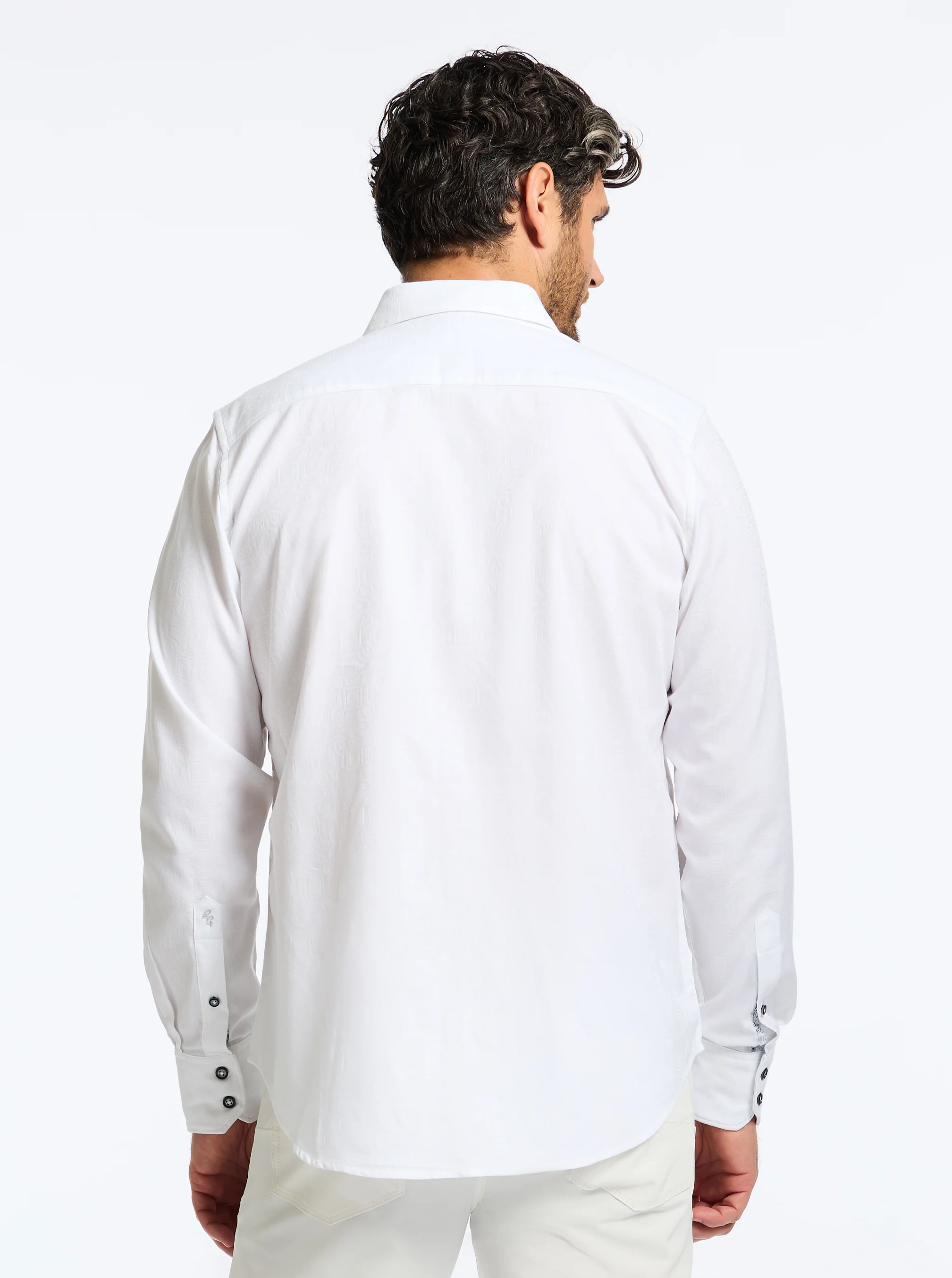 ODYSSEY LONG SLEEVE BUTTON DOWN SHIRT - Image 3
