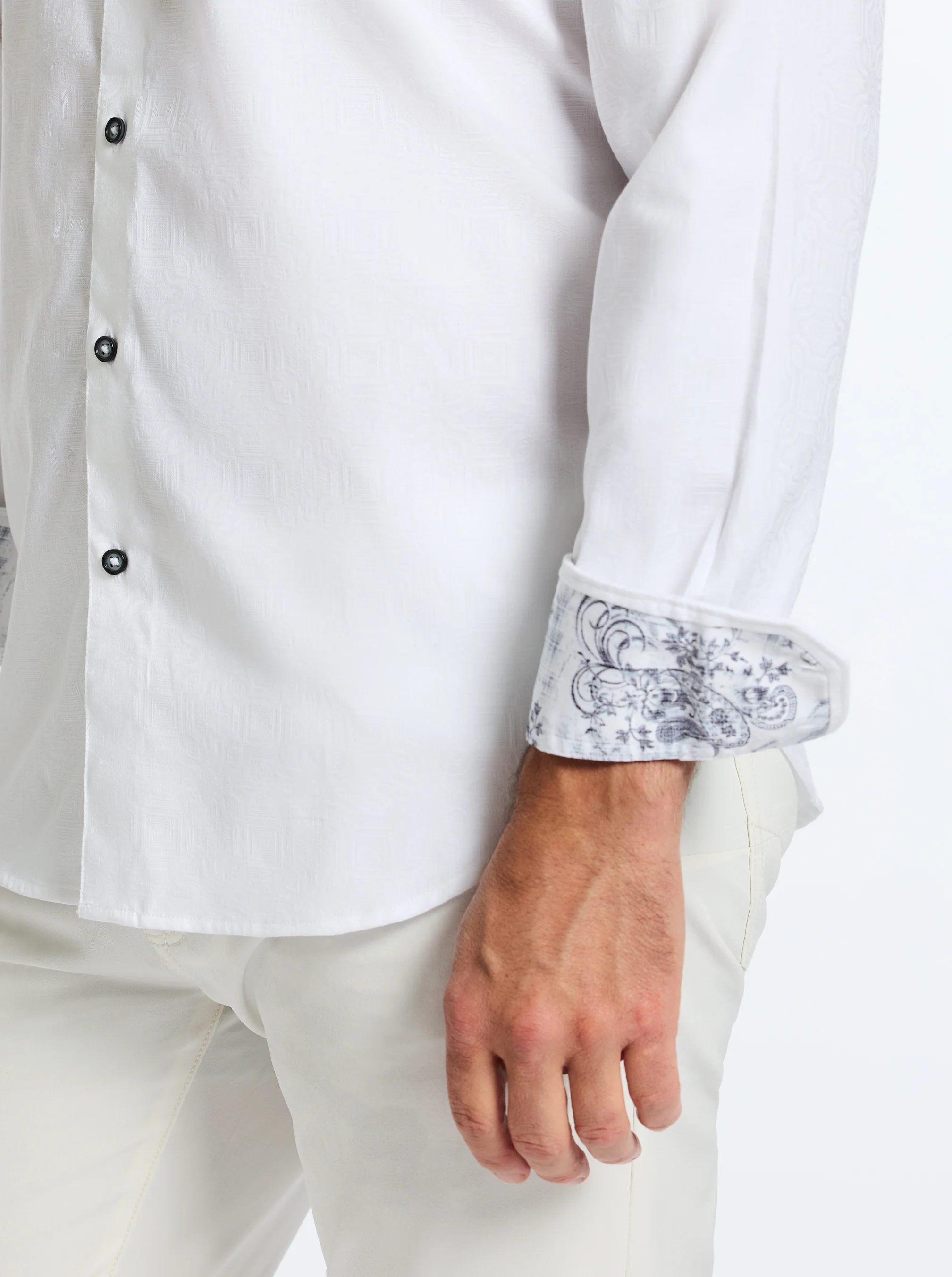 ODYSSEY LONG SLEEVE BUTTON DOWN SHIRT - Image 5