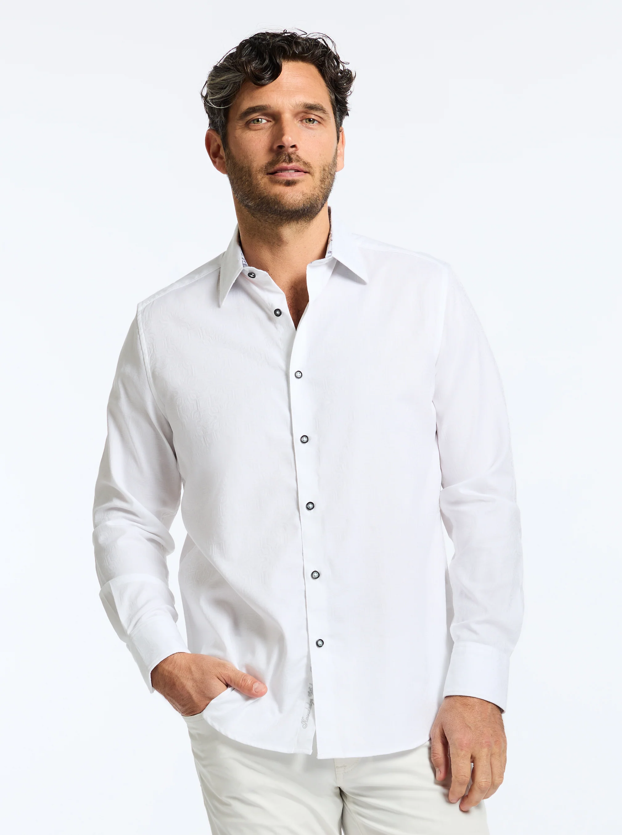 ODYSSEY LONG SLEEVE BUTTON DOWN SHIRT - Image 6