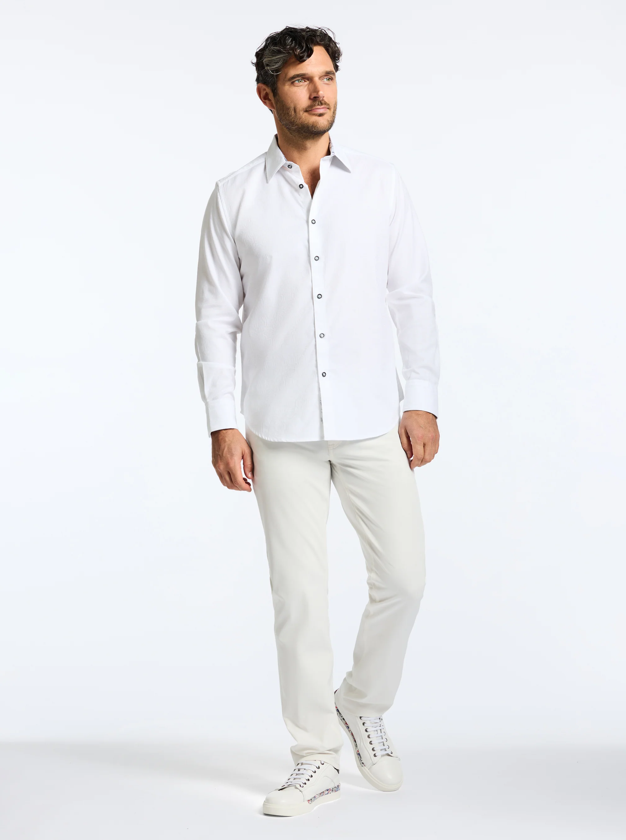 ODYSSEY LONG SLEEVE BUTTON DOWN SHIRT - Image 7