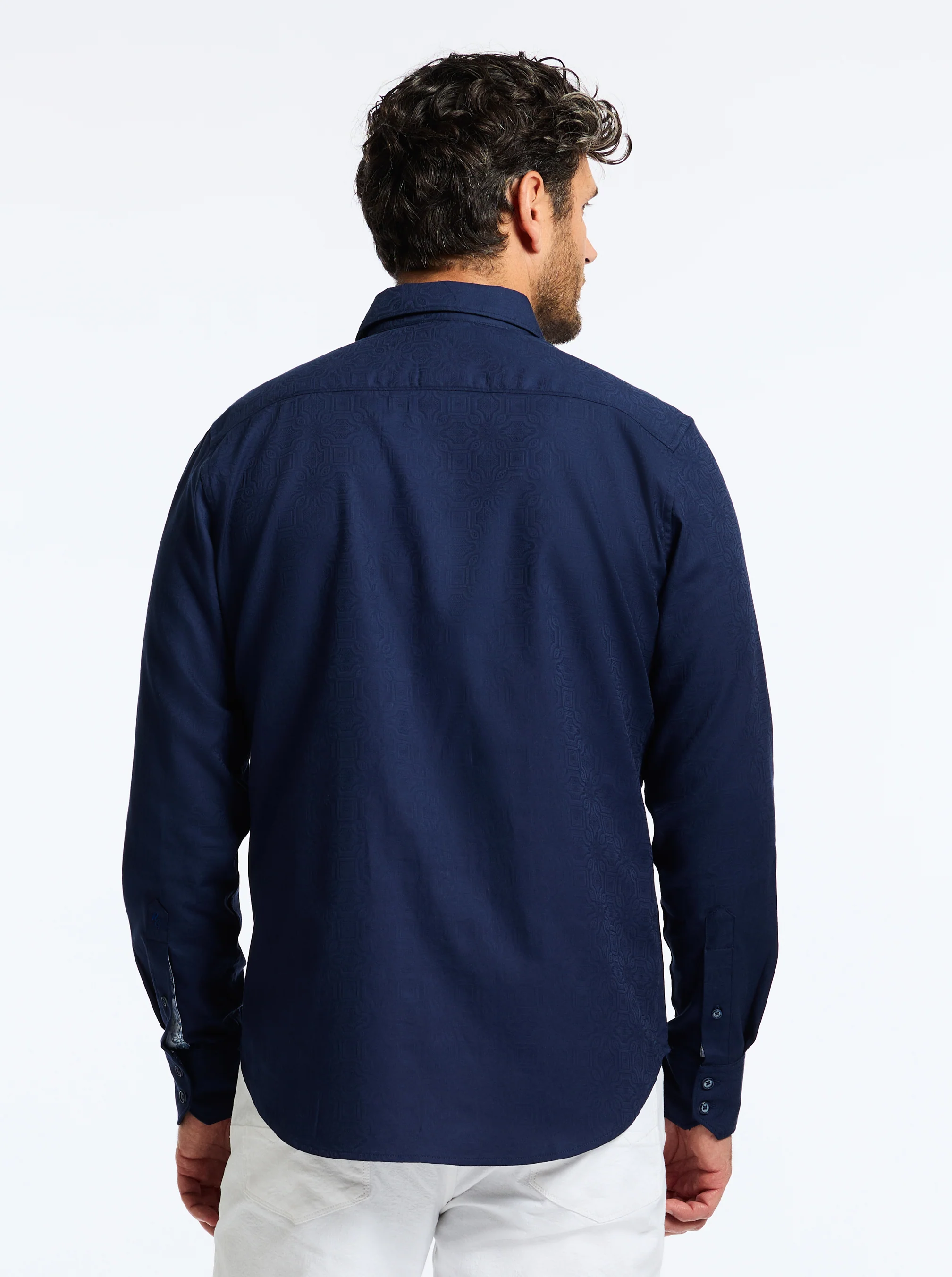 ODYSSEY LONG SLEEVE BUTTON DOWN SHIRT - Image 3