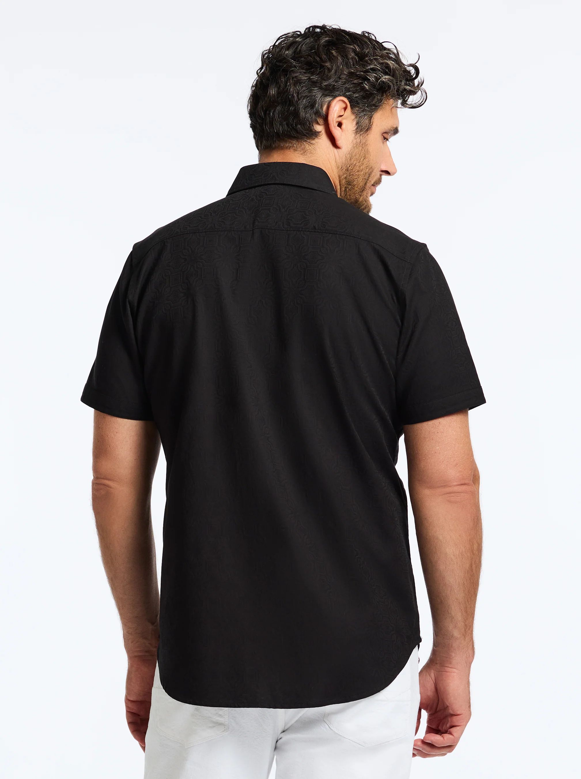 ODYSSEY SHORT SLEEVE BUTTON DOWN SHIRT - Image 3