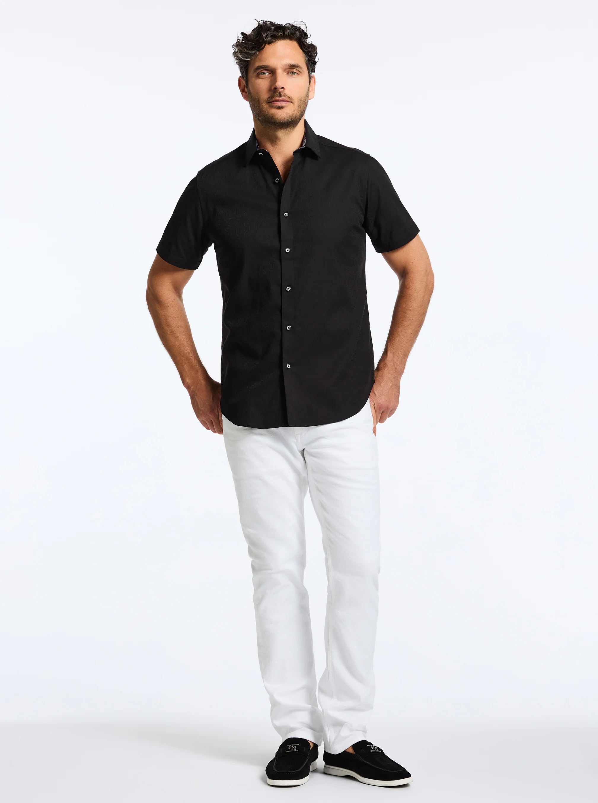 ODYSSEY SHORT SLEEVE BUTTON DOWN SHIRT - Image 7