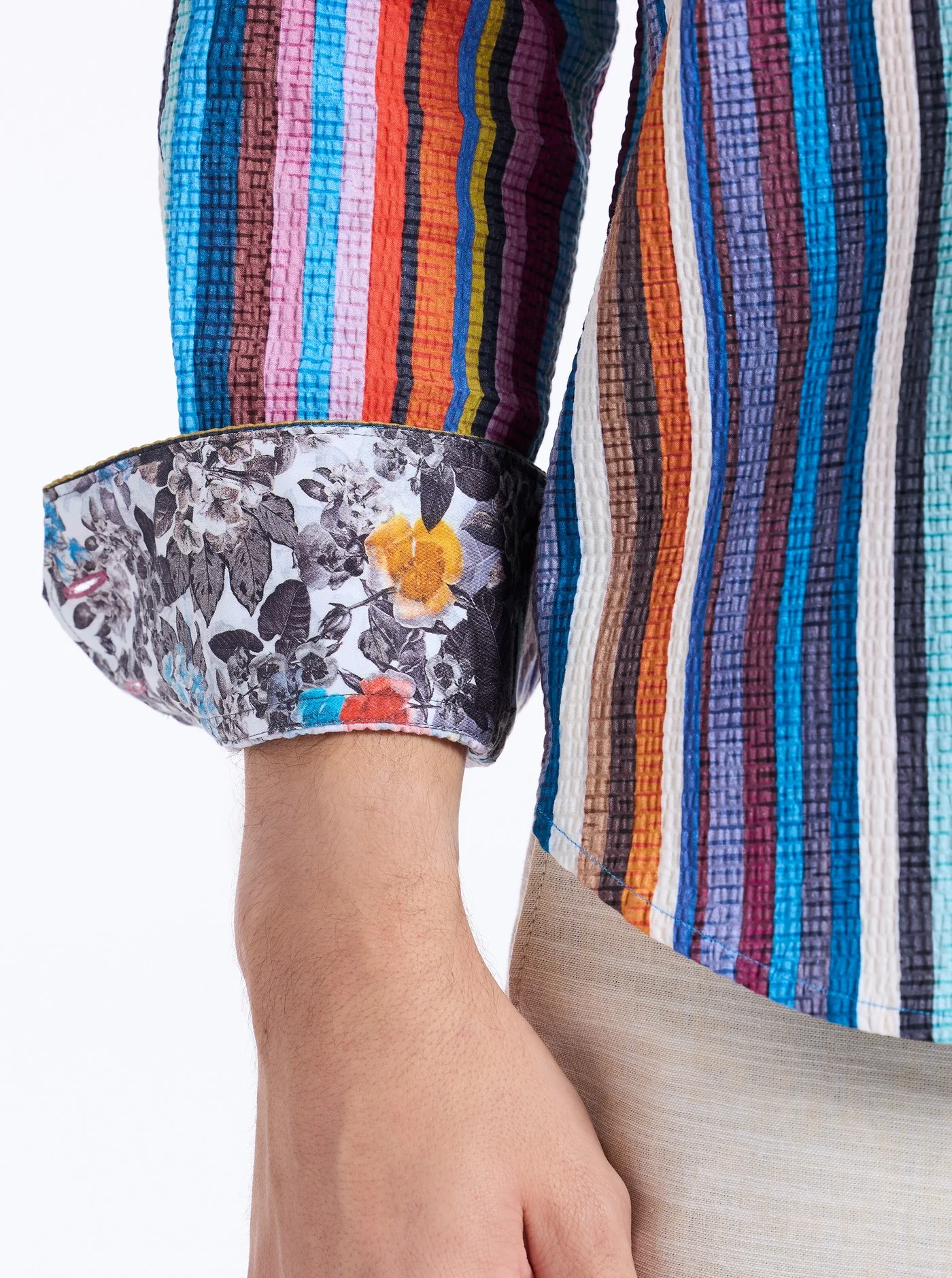POMSFORD LONG SLEEVE BUTTON DOWN SHIRT - Image 5
