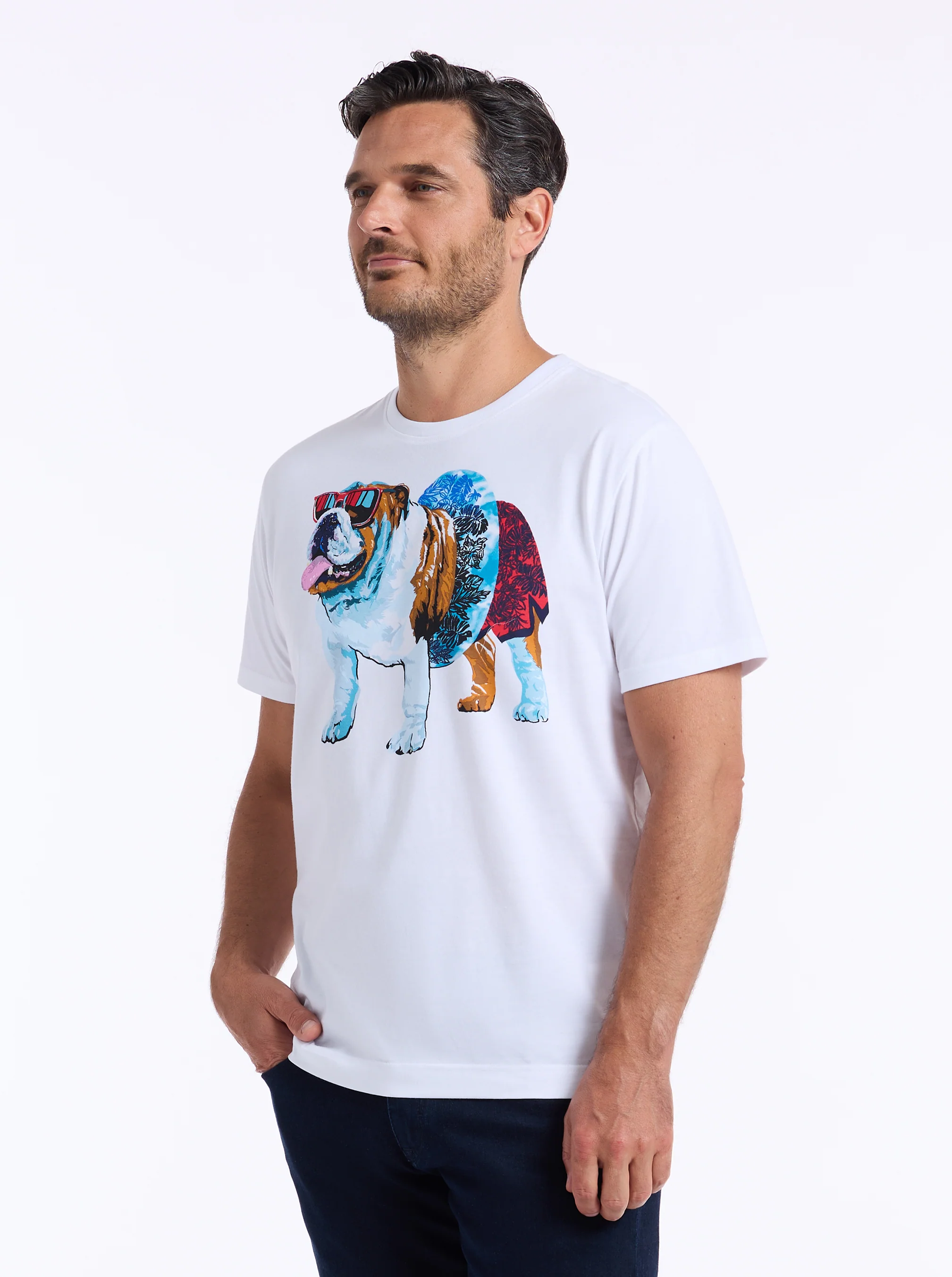 POOL DAY GRAHAM SHORT SLEEVE T-SHIRT - Image 5