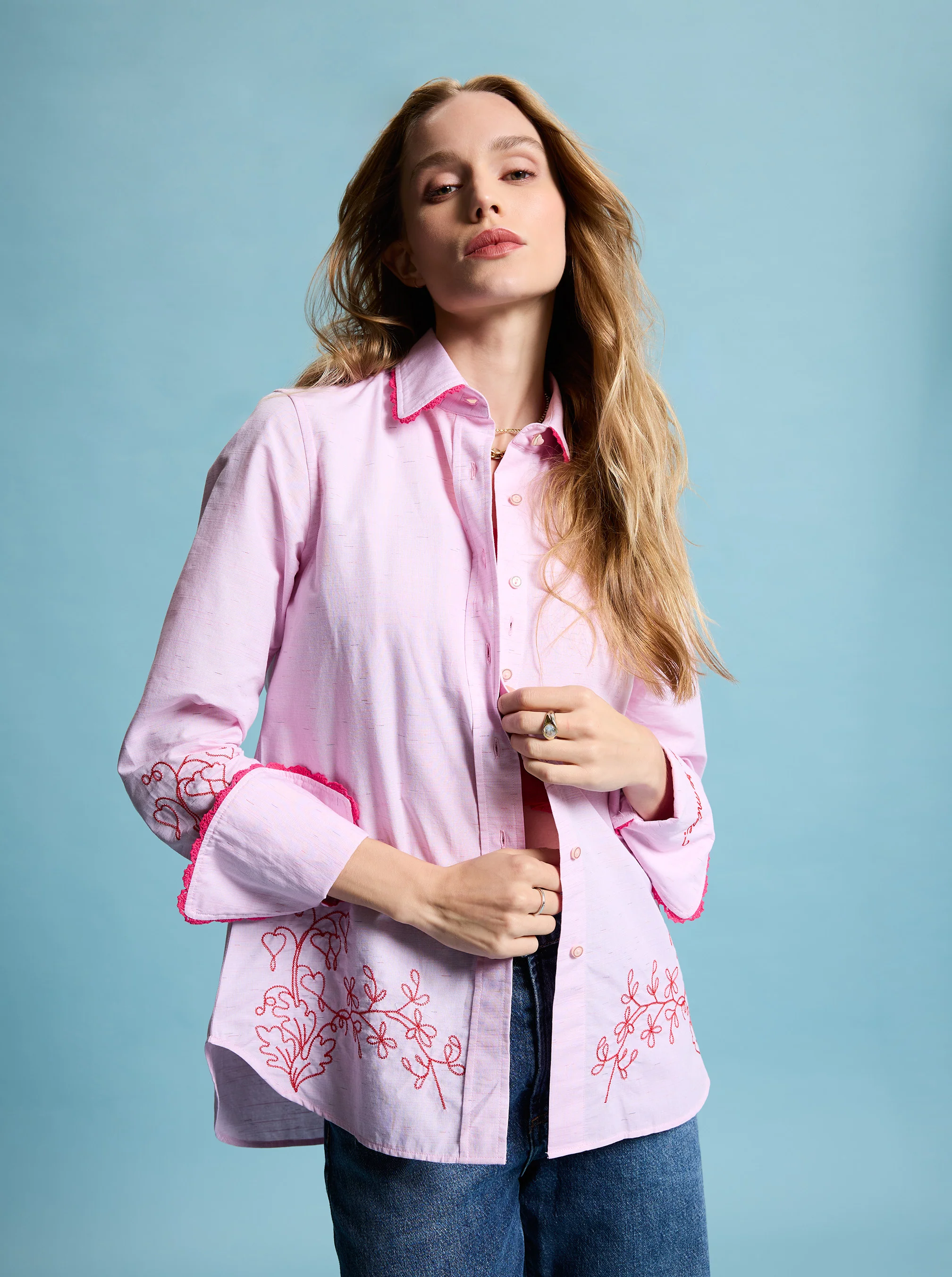 PRISCILLA LONG SLEEVE SHIRT - Image 3