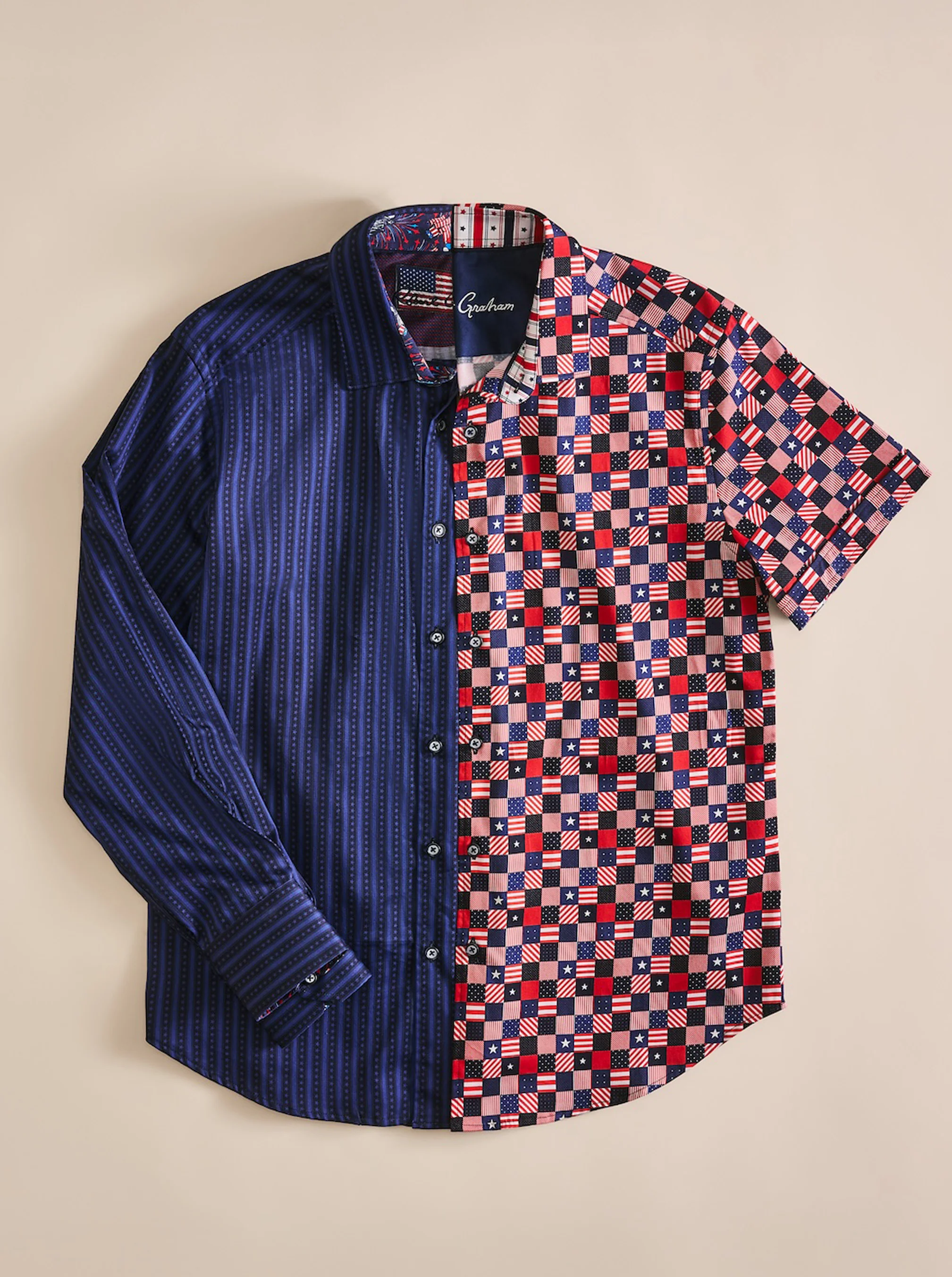 QUIET GLORY LONG SLEEVE BUTTON DOWN SHIRT - Image 3