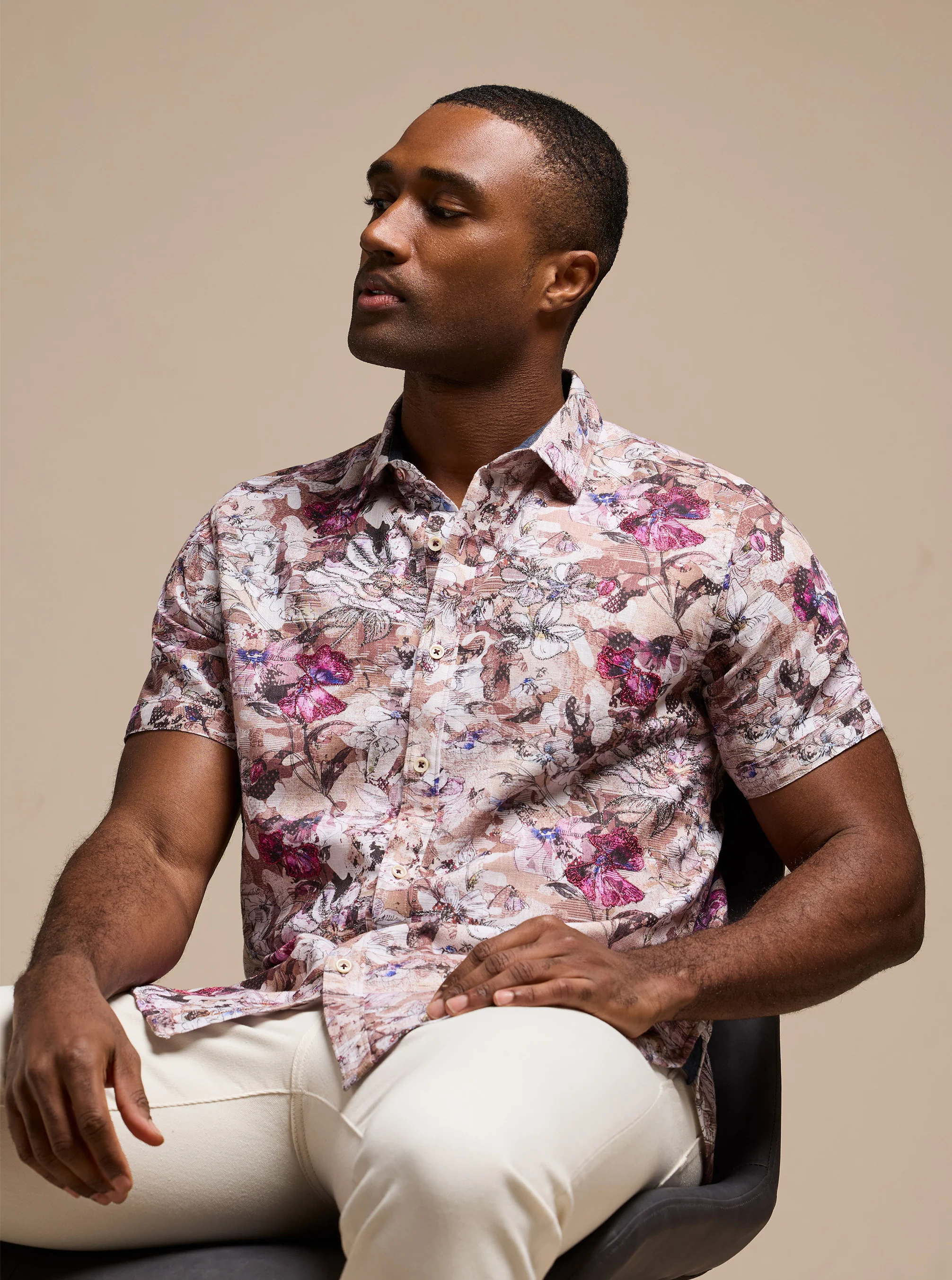 SHILLINGFORD SHORT SLEEVE BUTTON DOWN SHIRT - Image 3