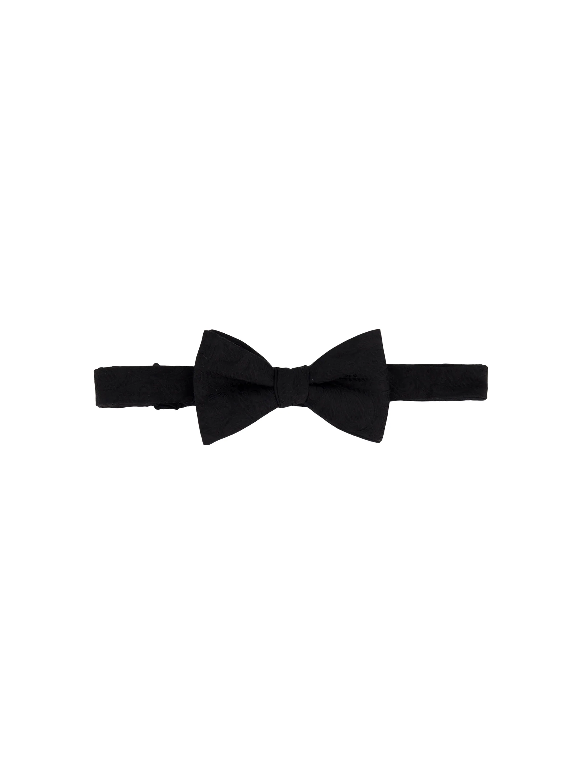 SOLID PAISLEY BOW TIE - Image 3