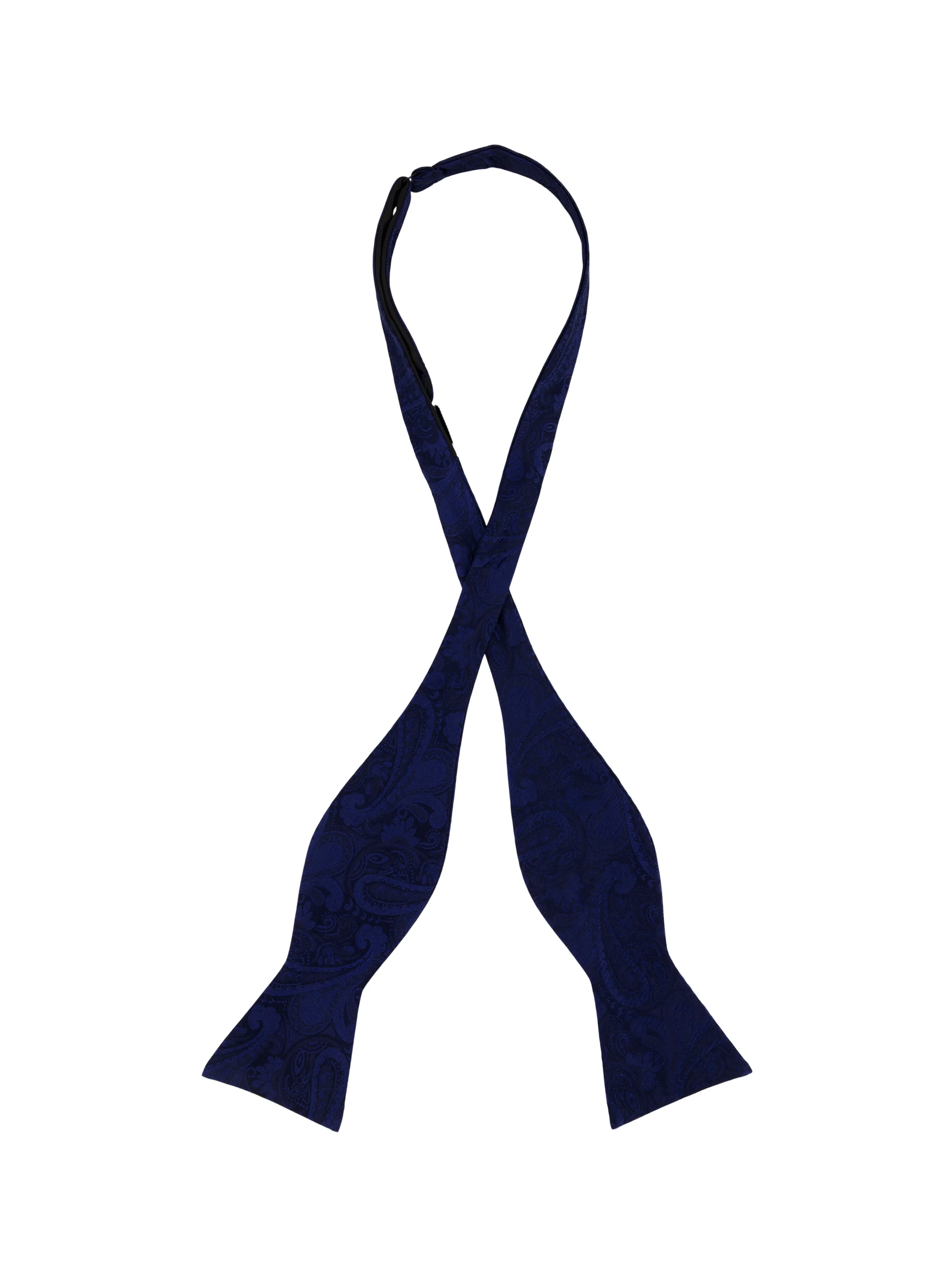 SOLID PAISLEY BOW TIE - Image 6