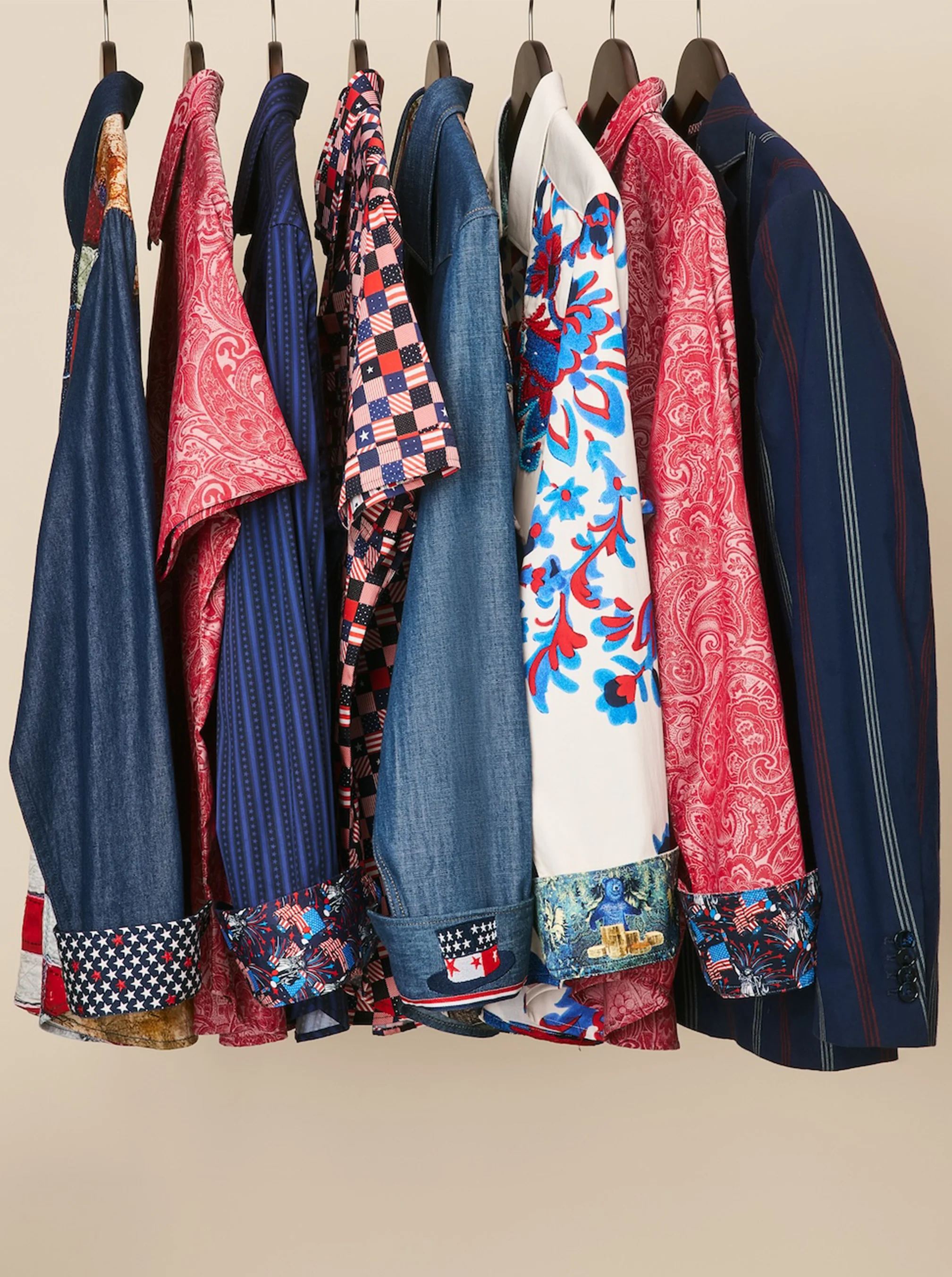 STARS ALIGNED SHORT SLEEVE BUTTON DOWN SHIRT - Image 5