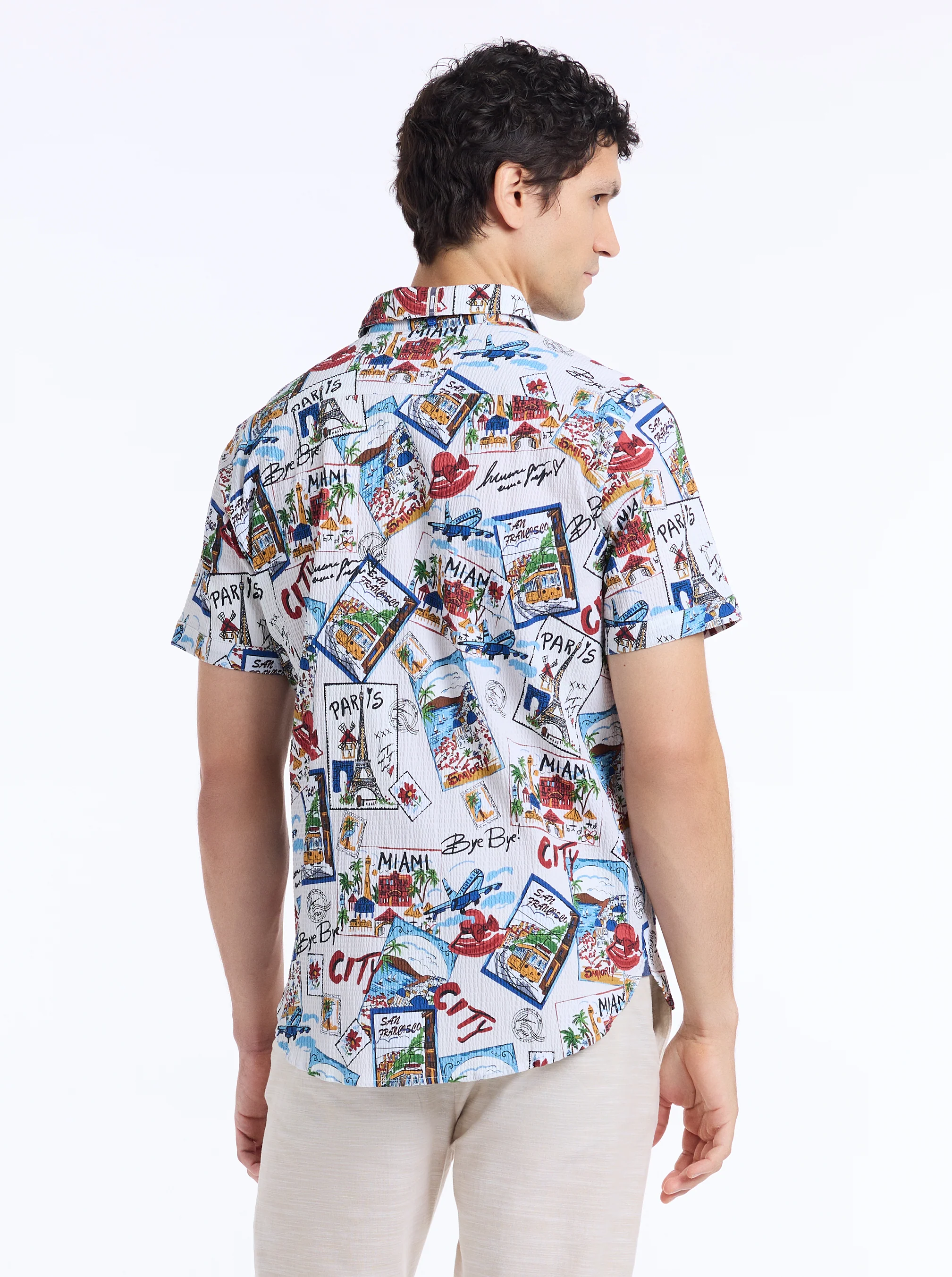 SUAVE DE VIE SHORT SLEEVE BUTTON DOWN SHIRT - Image 6