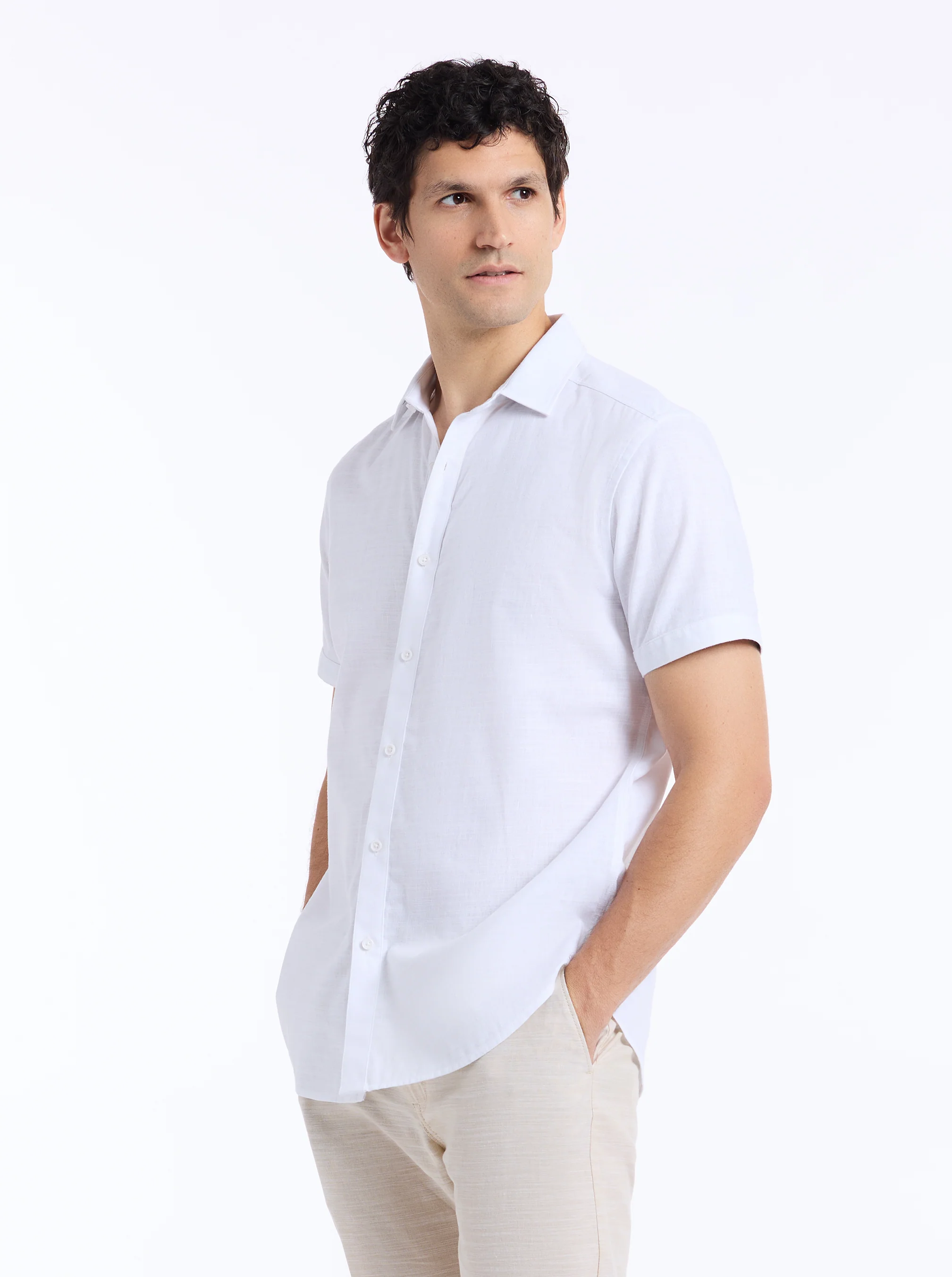SUTTON SHORT SLEEVE BUTTON DOWN SHIRT - Image 6