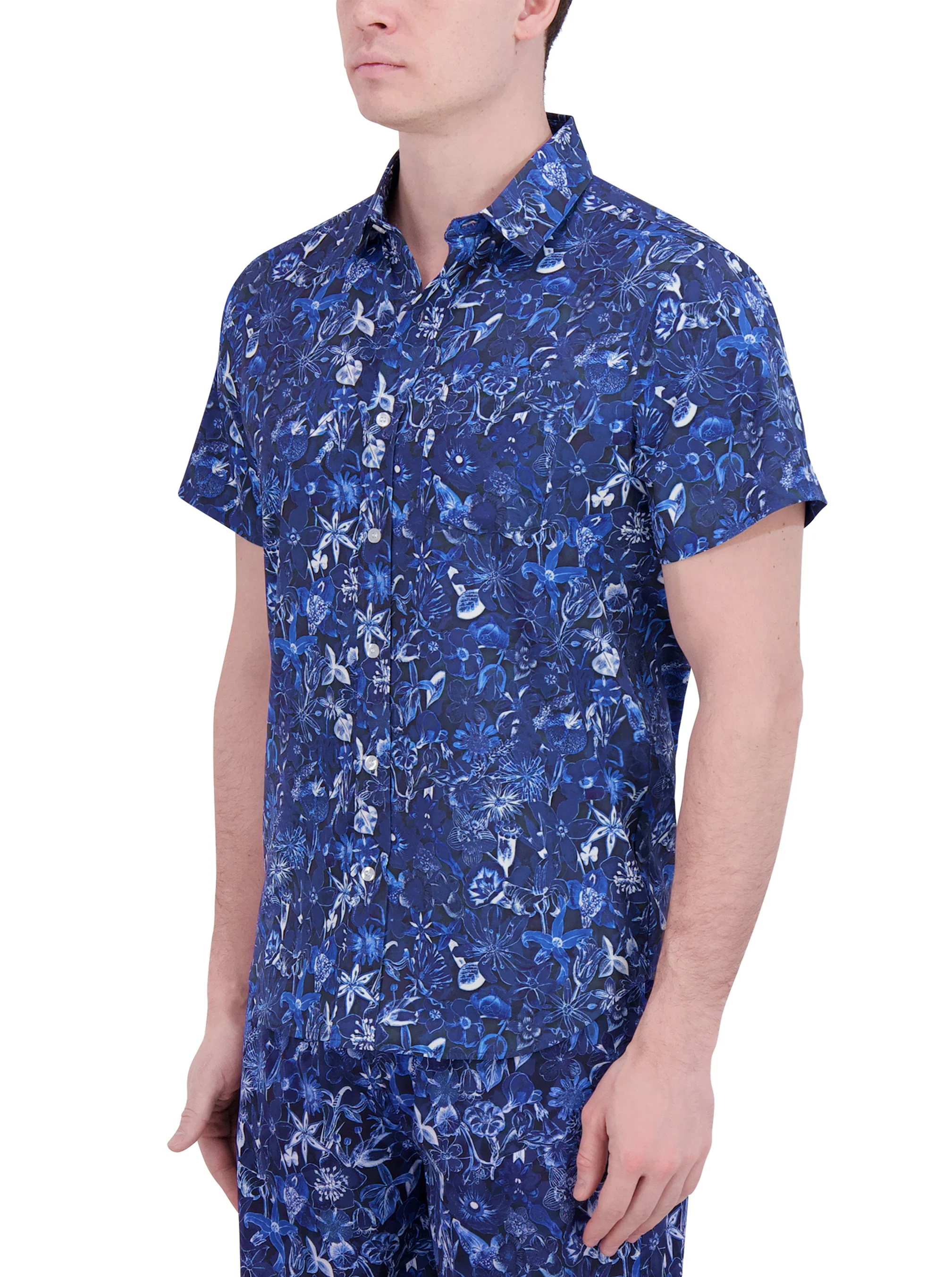 SHORT SLEEVE BUTTON DOWN SHIRT - Image 12