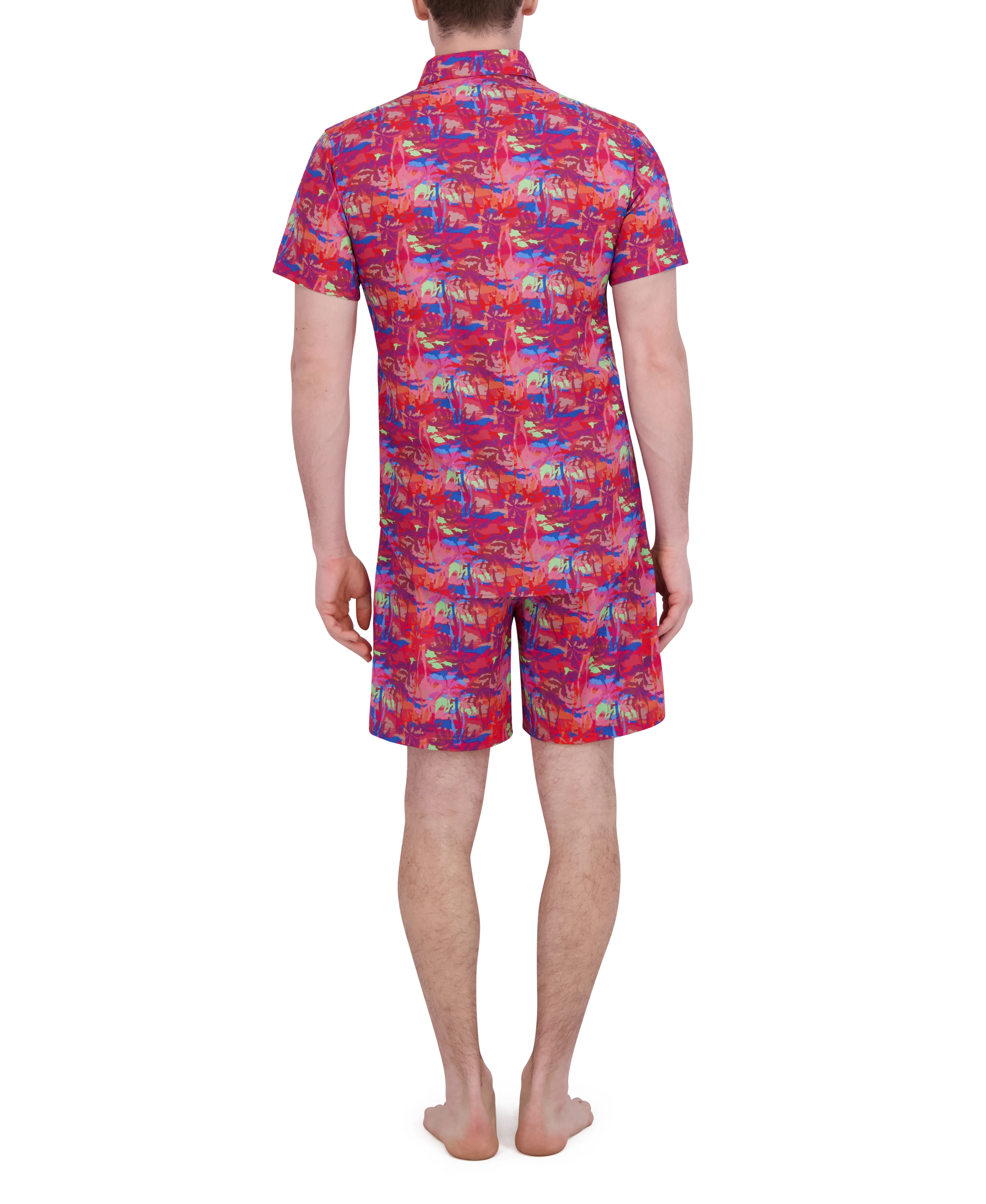 SHORT SLEEVE BUTTON DOWN SHIRT - Image 16