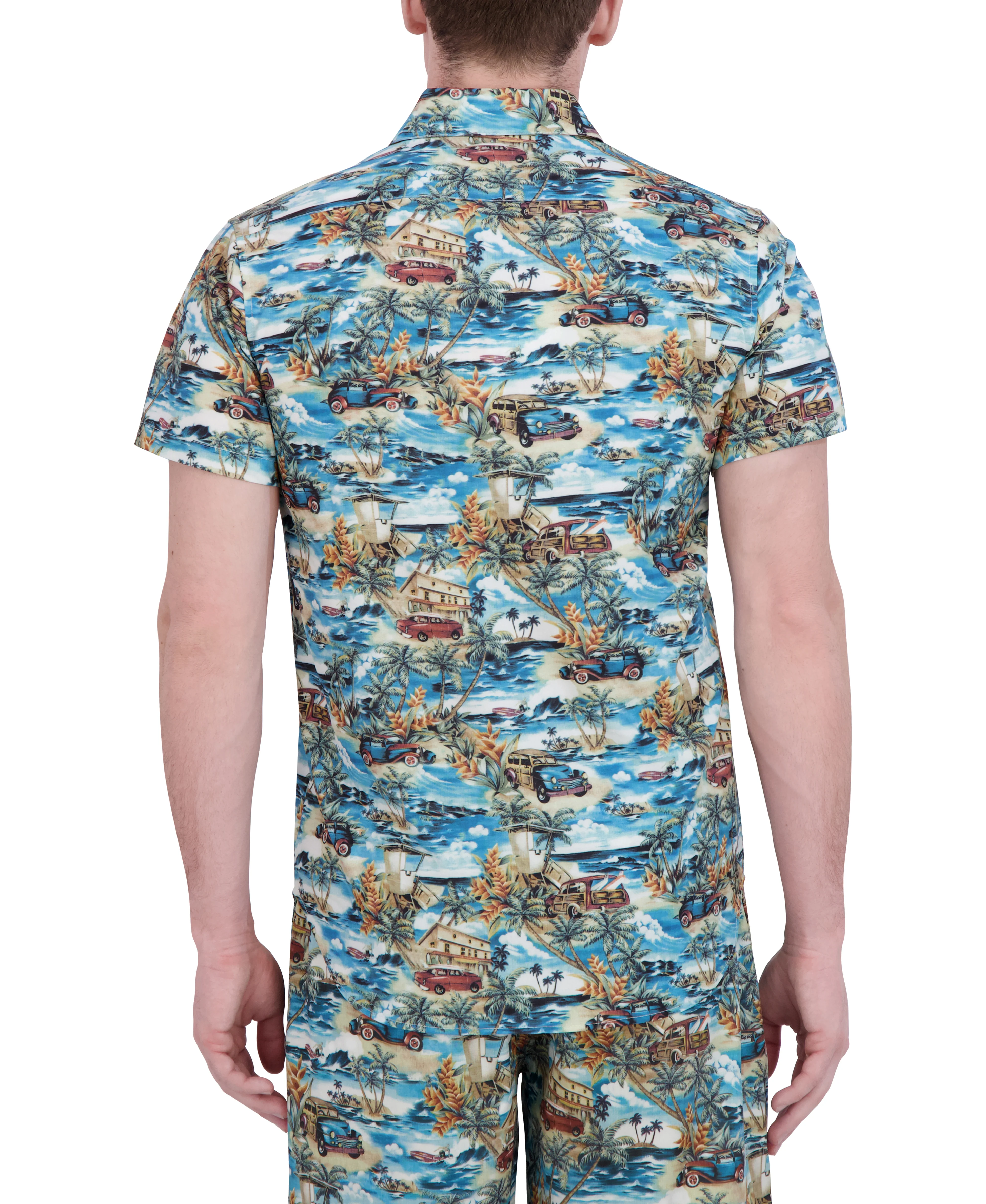 SHORT SLEEVE BUTTON DOWN SHIRT - Image 22