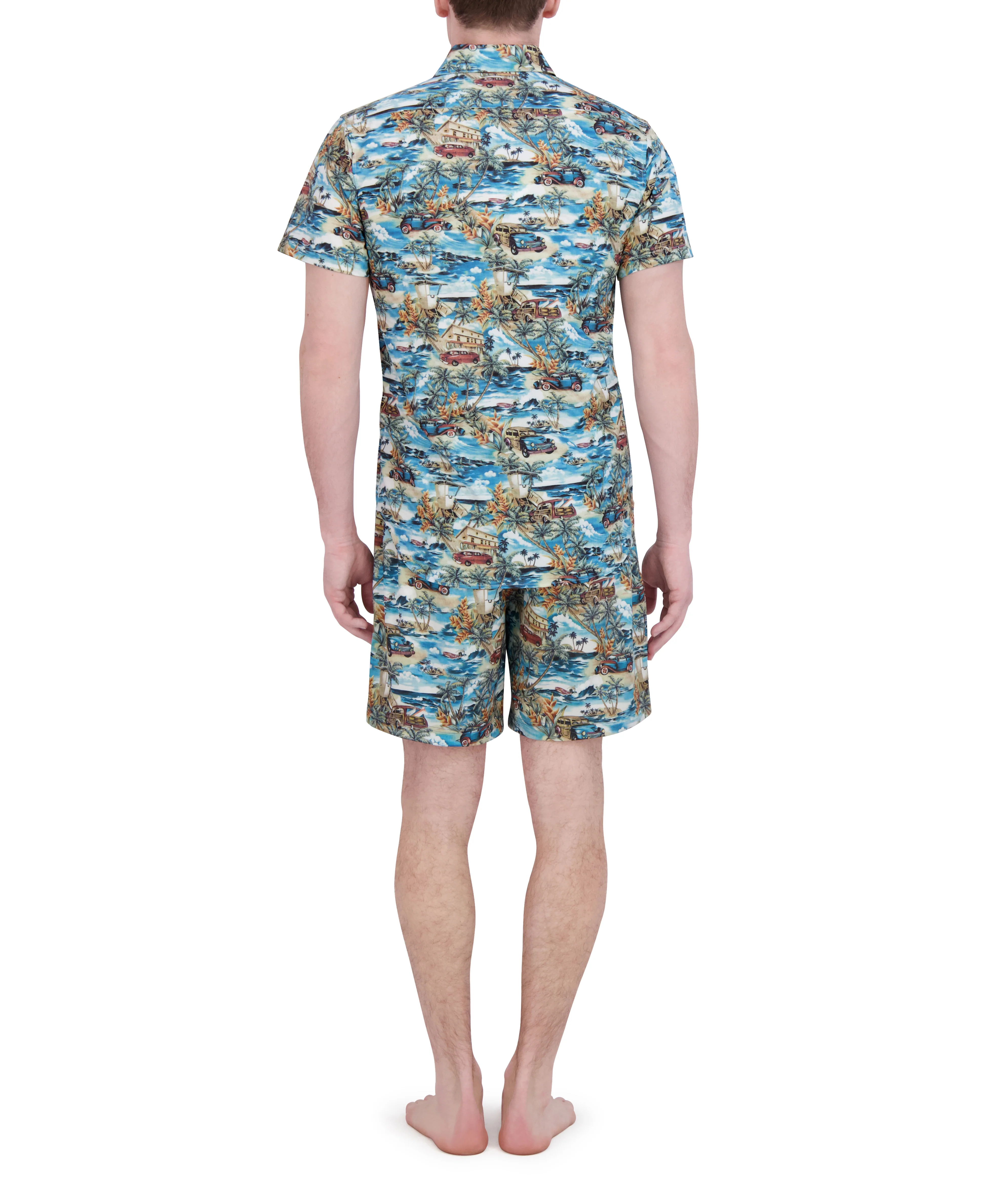 SHORT SLEEVE BUTTON DOWN SHIRT - Image 24