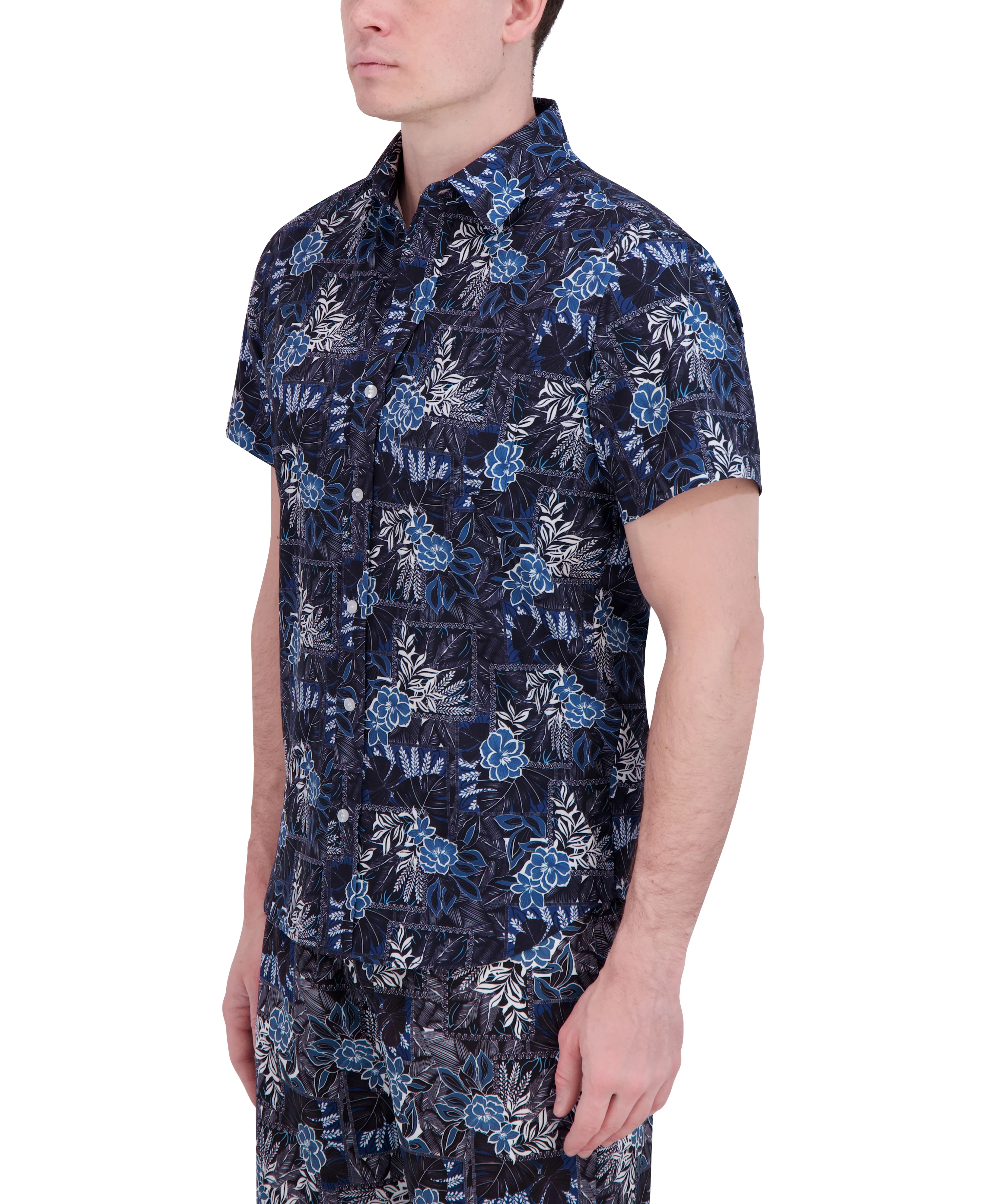 SHORT SLEEVE BUTTON DOWN SHIRT - Image 29