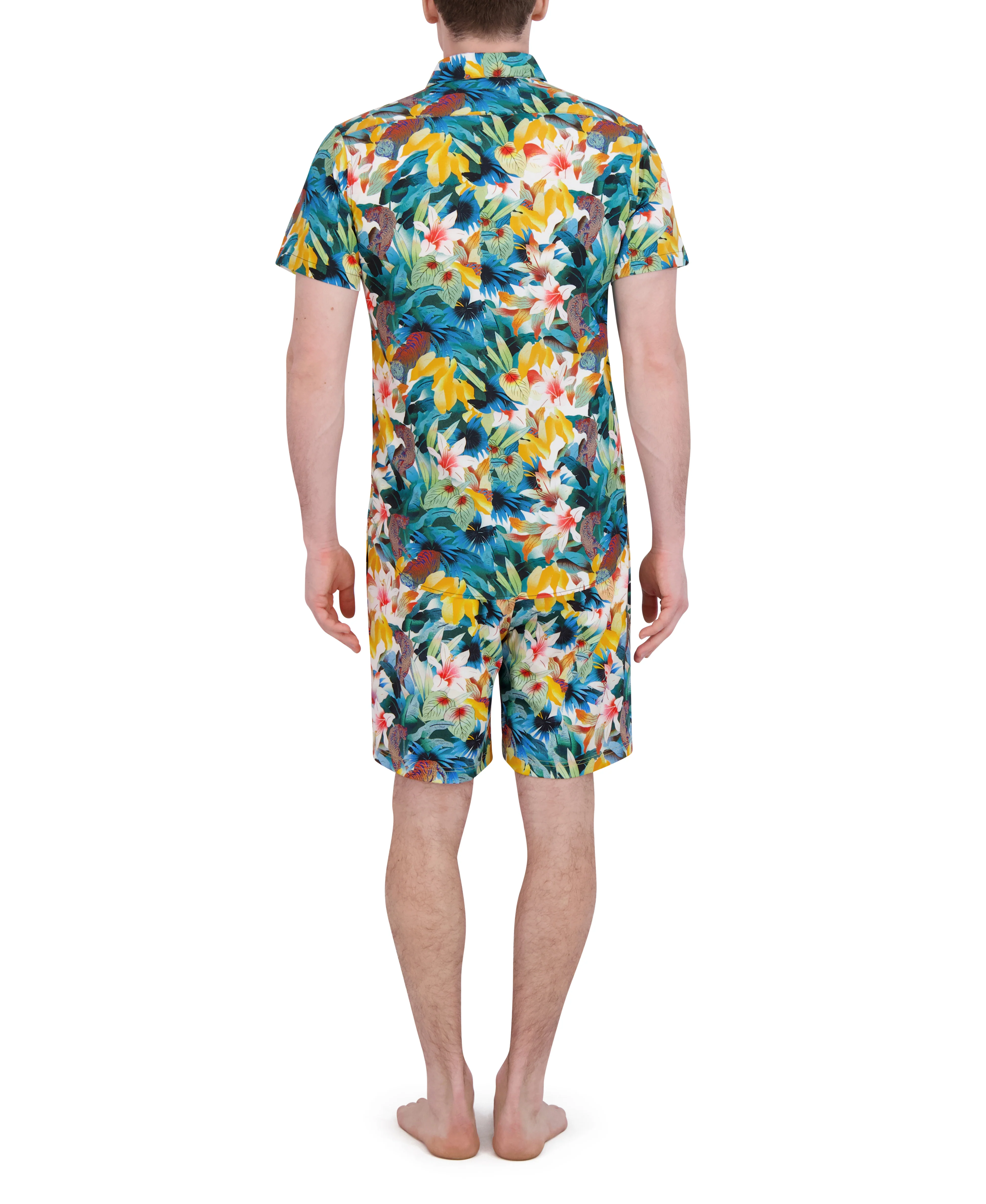 SHORT SLEEVE BUTTON DOWN SHIRT - Image 39