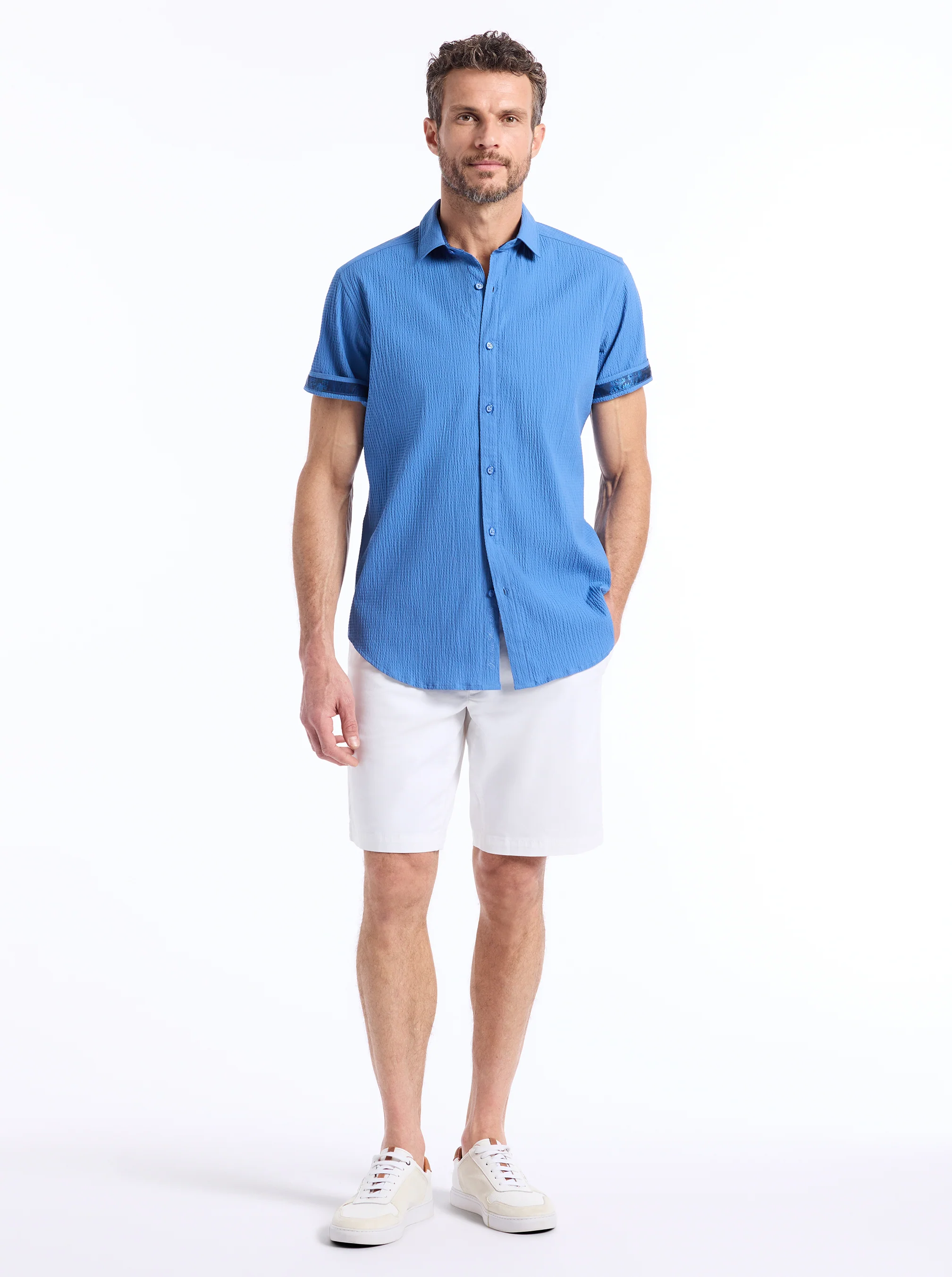 THRESHER SHORT SLEEVE BUTTON DOWN SHIRT - Image 8