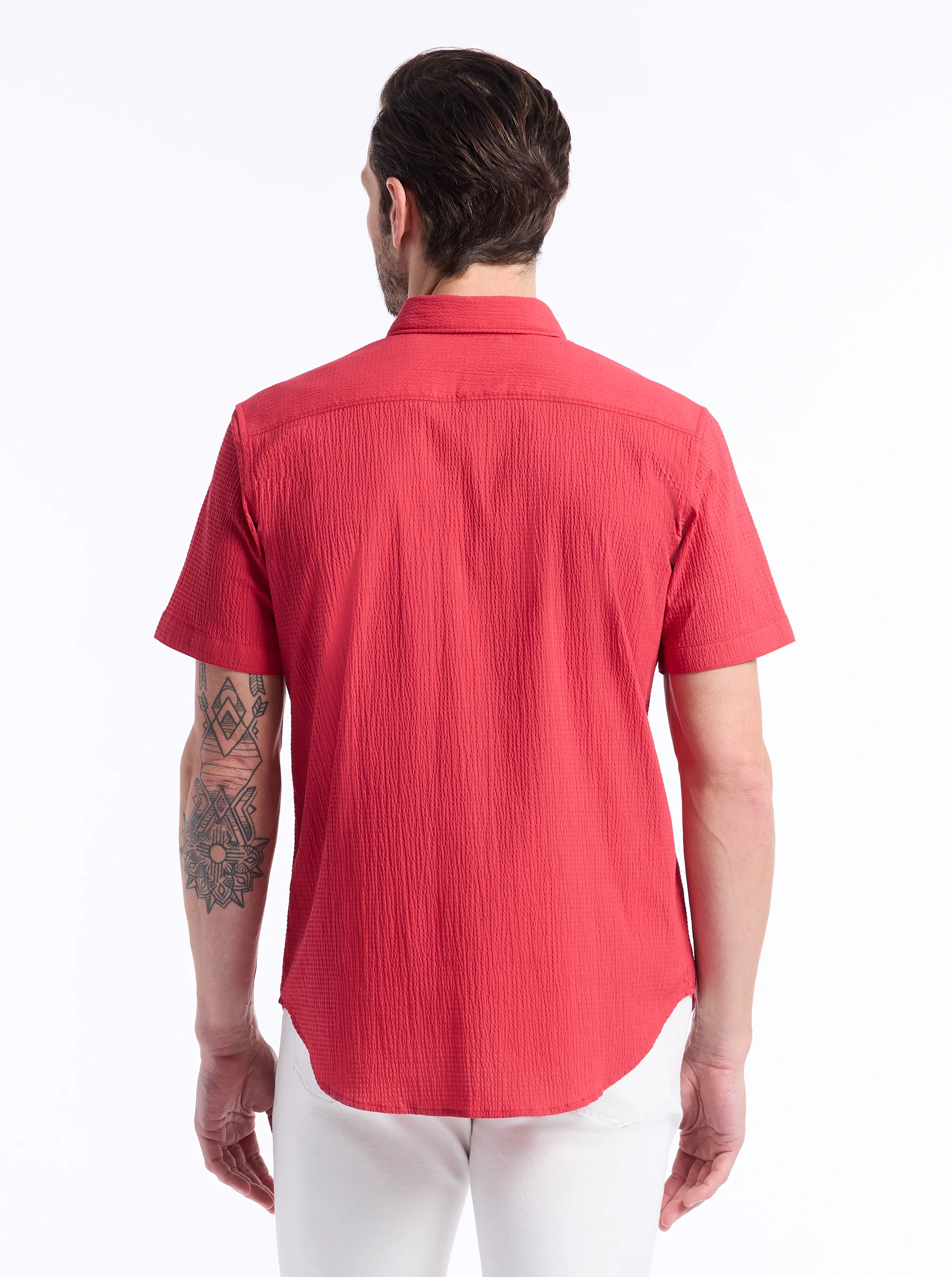 THRESHER SHORT SLEEVE BUTTON DOWN SHIRT - Image 5