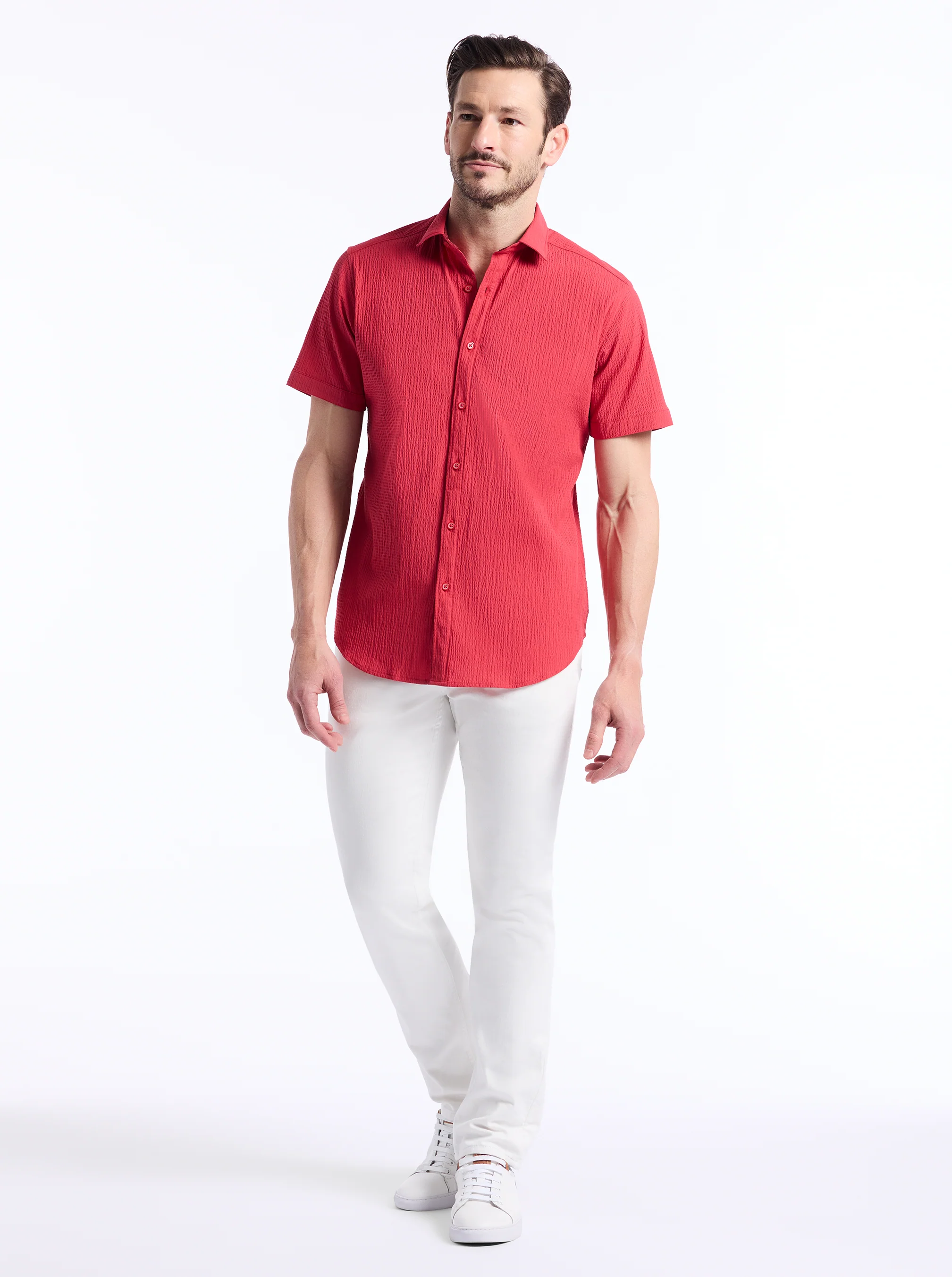 THRESHER SHORT SLEEVE BUTTON DOWN SHIRT - Image 7