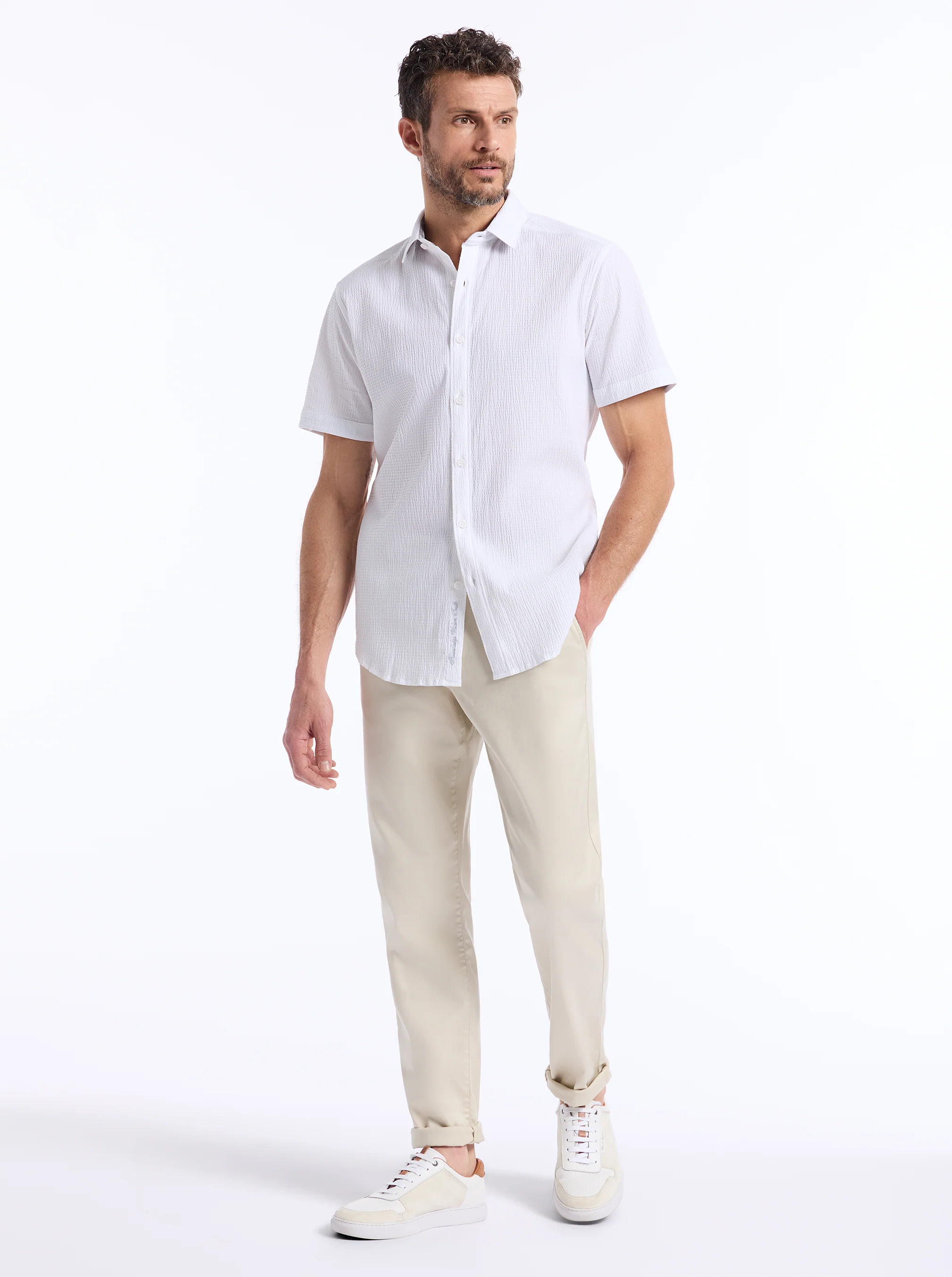 THRESHER SHORT SLEEVE BUTTON DOWN SHIRT - Image 8