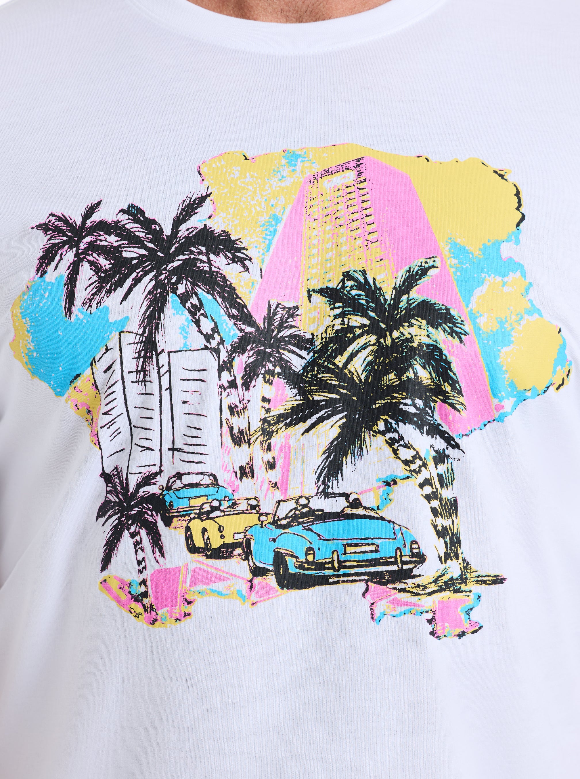 TROPICAL CITY SHORT SLEEVE T-SHIRT - Image 4