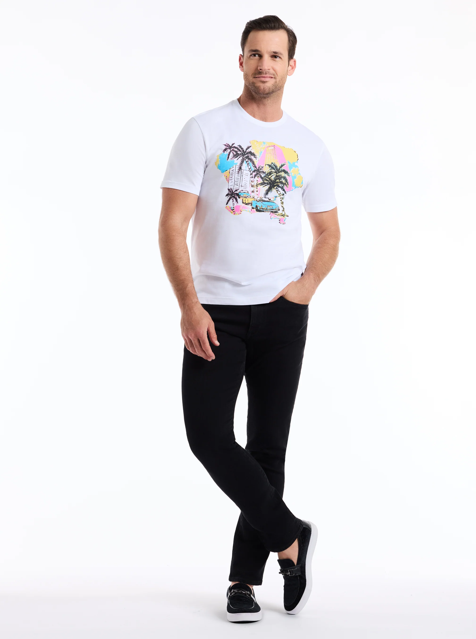 TROPICAL CITY SHORT SLEEVE T-SHIRT - Image 5