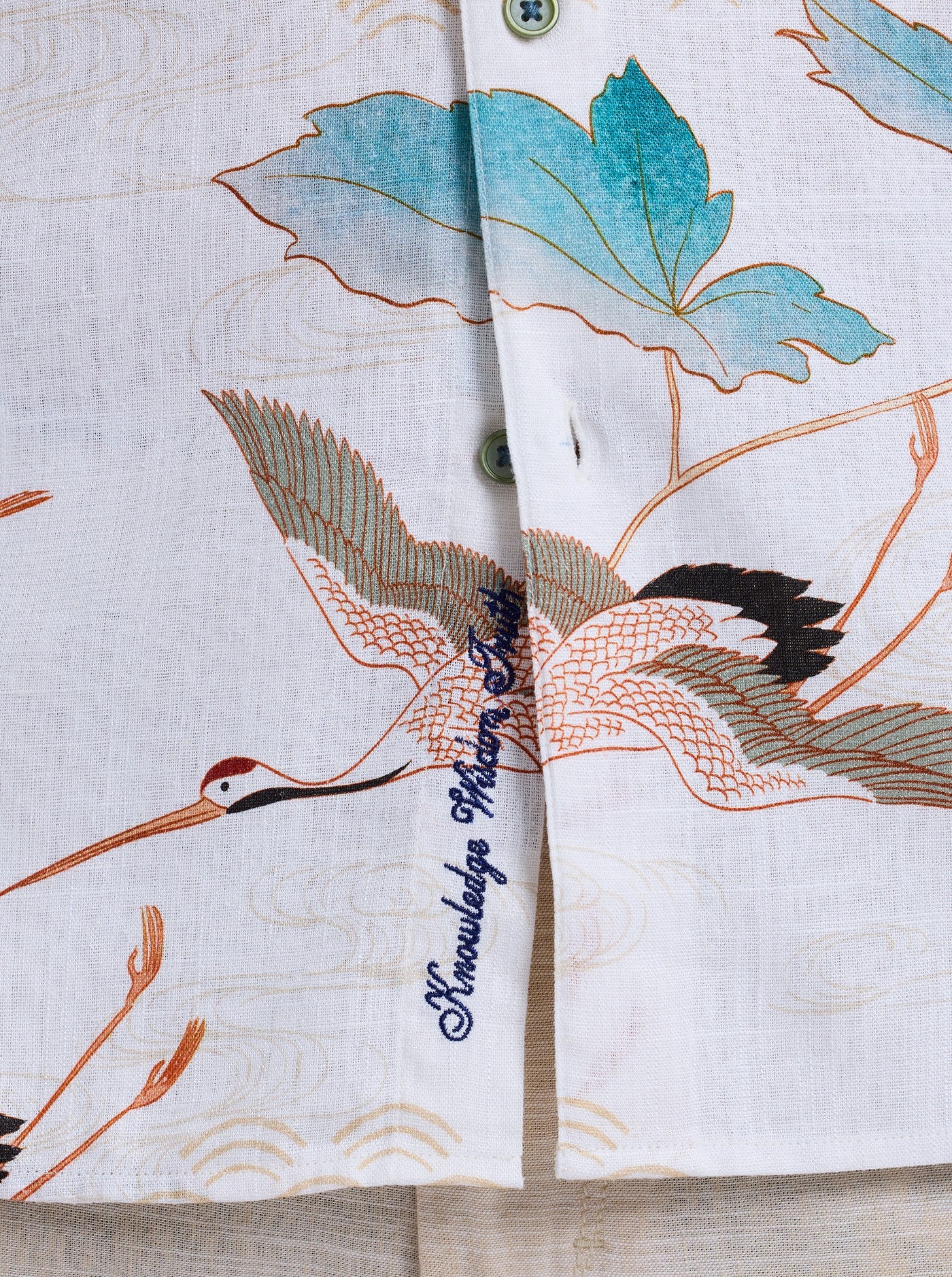 TSURU SHORT SLEEVE BUTTON DOWN SHIRT - Image 5
