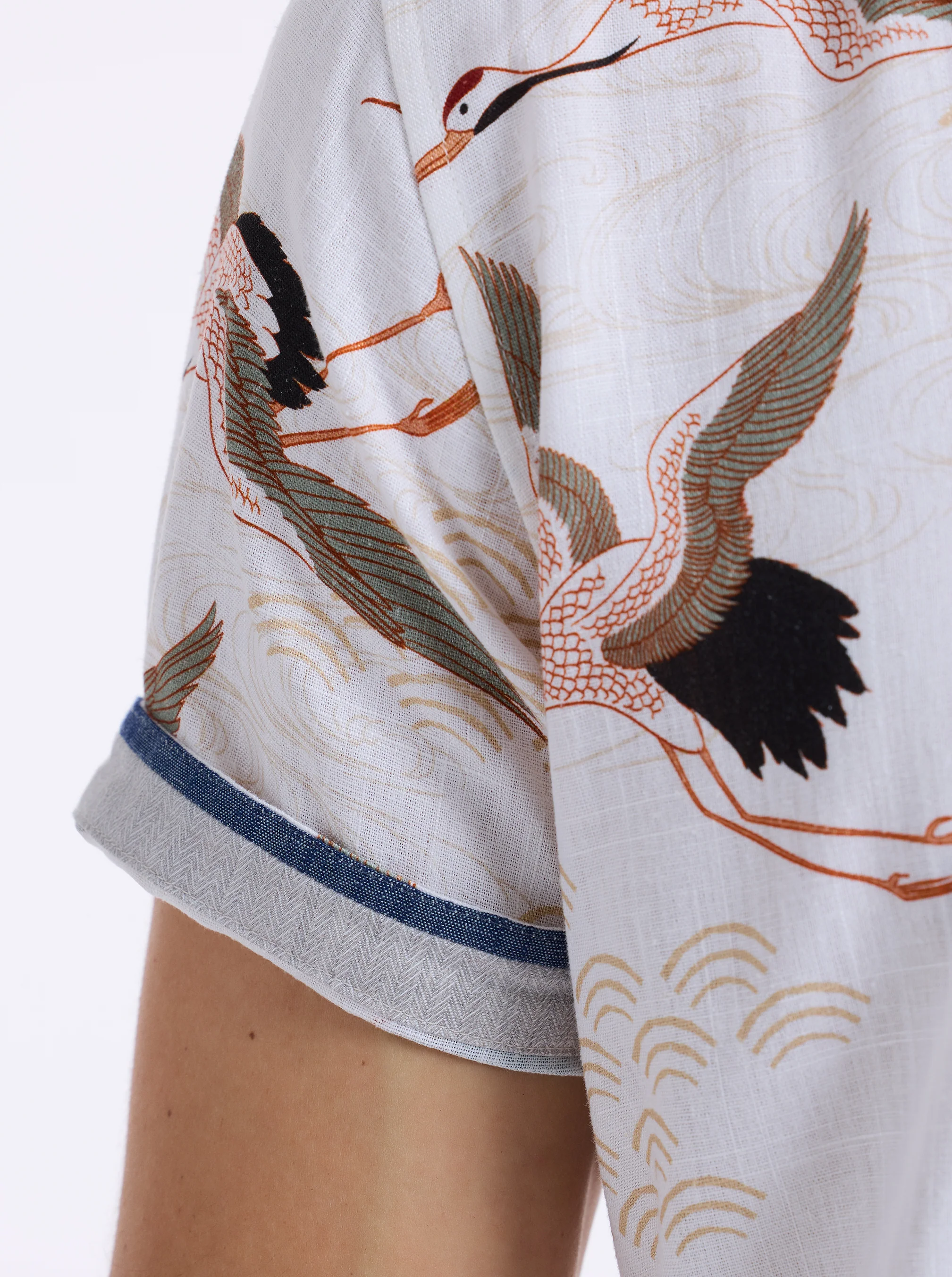 TSURU SHORT SLEEVE BUTTON DOWN SHIRT - Image 6